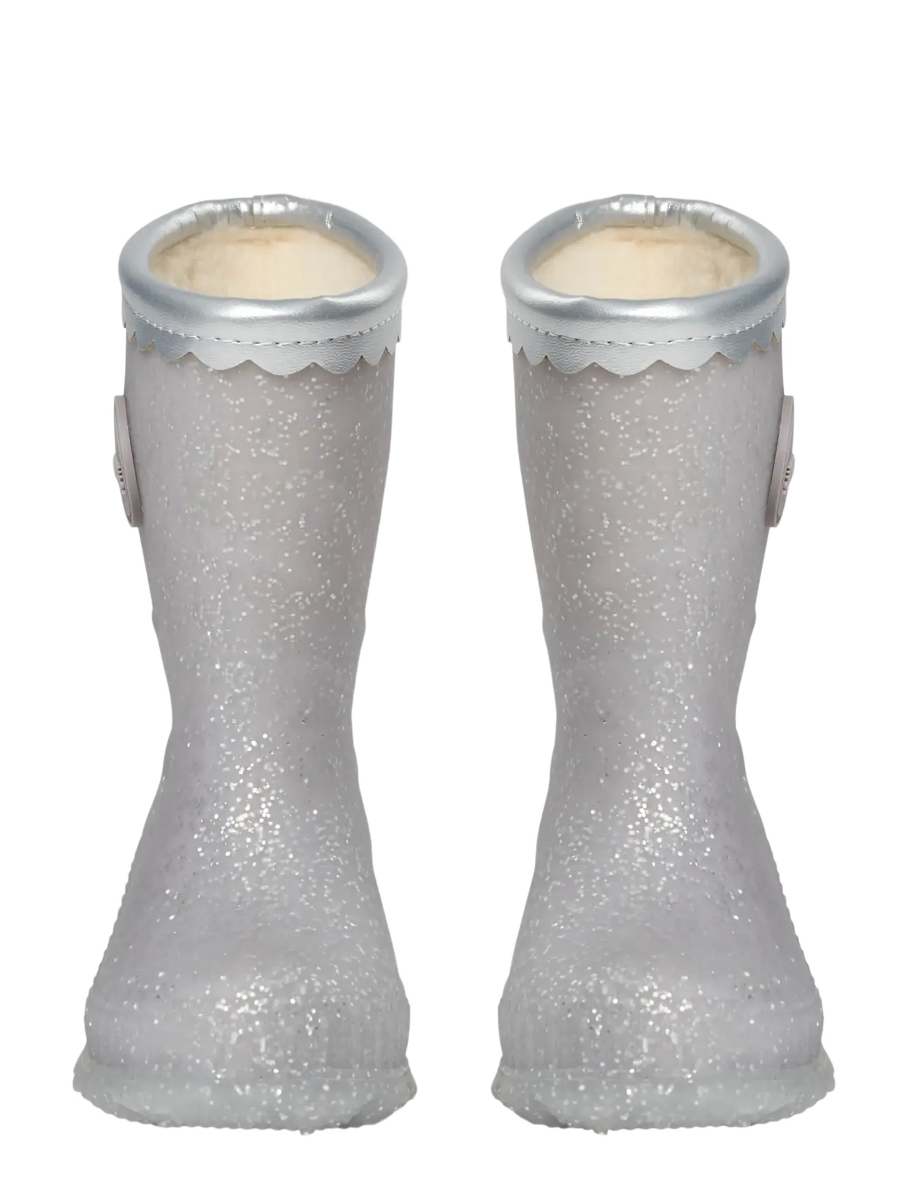 Sofie Schnoor Young - JESSICASK RUBBER BOOT W. LINING - gefütterte gummistiefel - silver - 2