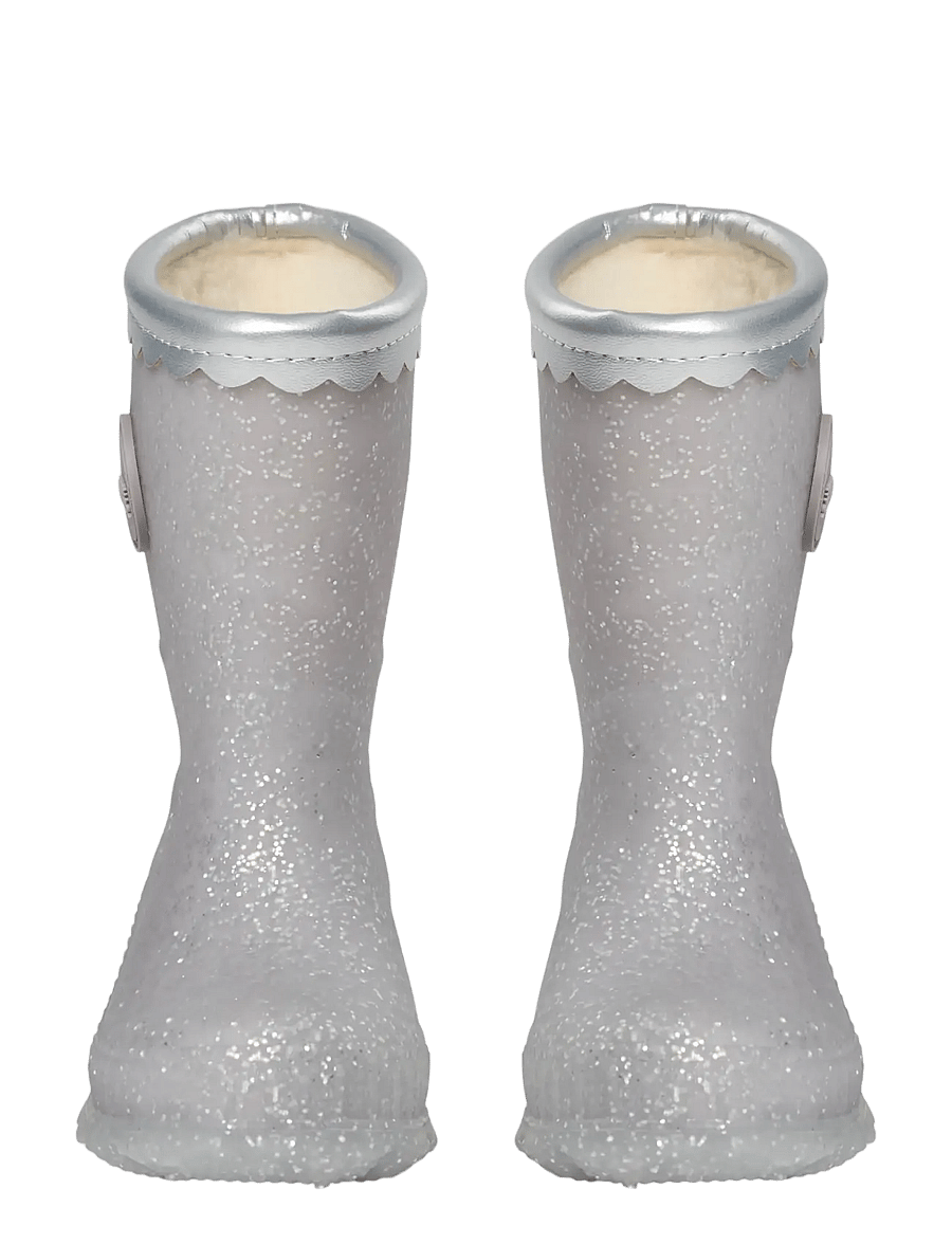 Sofie Schnoor Young - JESSICASK RUBBER BOOT W. LINING - gefütterte gummistiefel - silver - 2