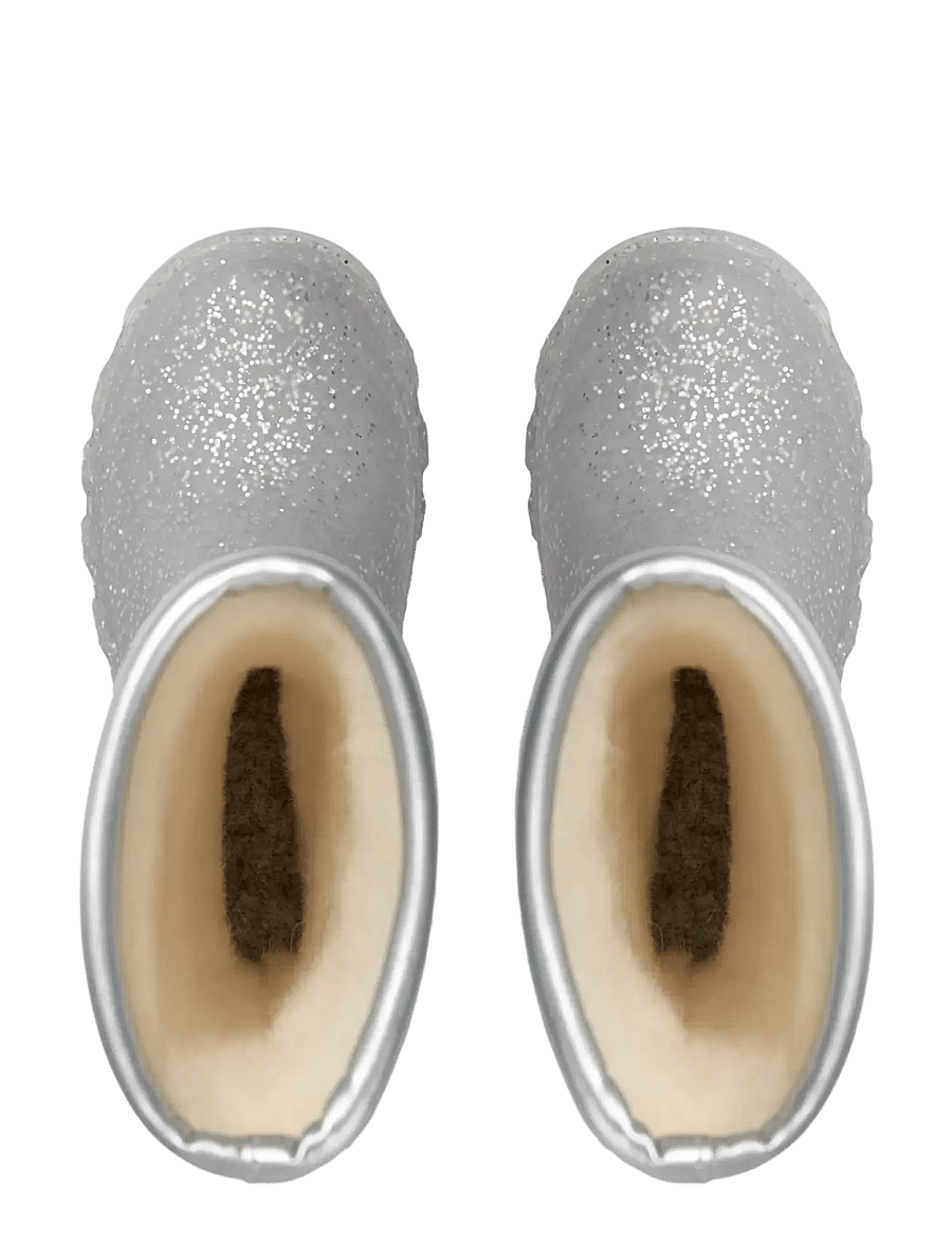 Sofie Schnoor Young - JESSICASK RUBBER BOOT W. LINING - gefütterte gummistiefel - silver - 4