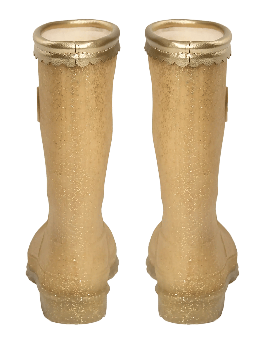 Sofie Schnoor Young - JESSICASK RUBBER BOOT W. LINING - gefütterte gummistiefel - champagne - 3