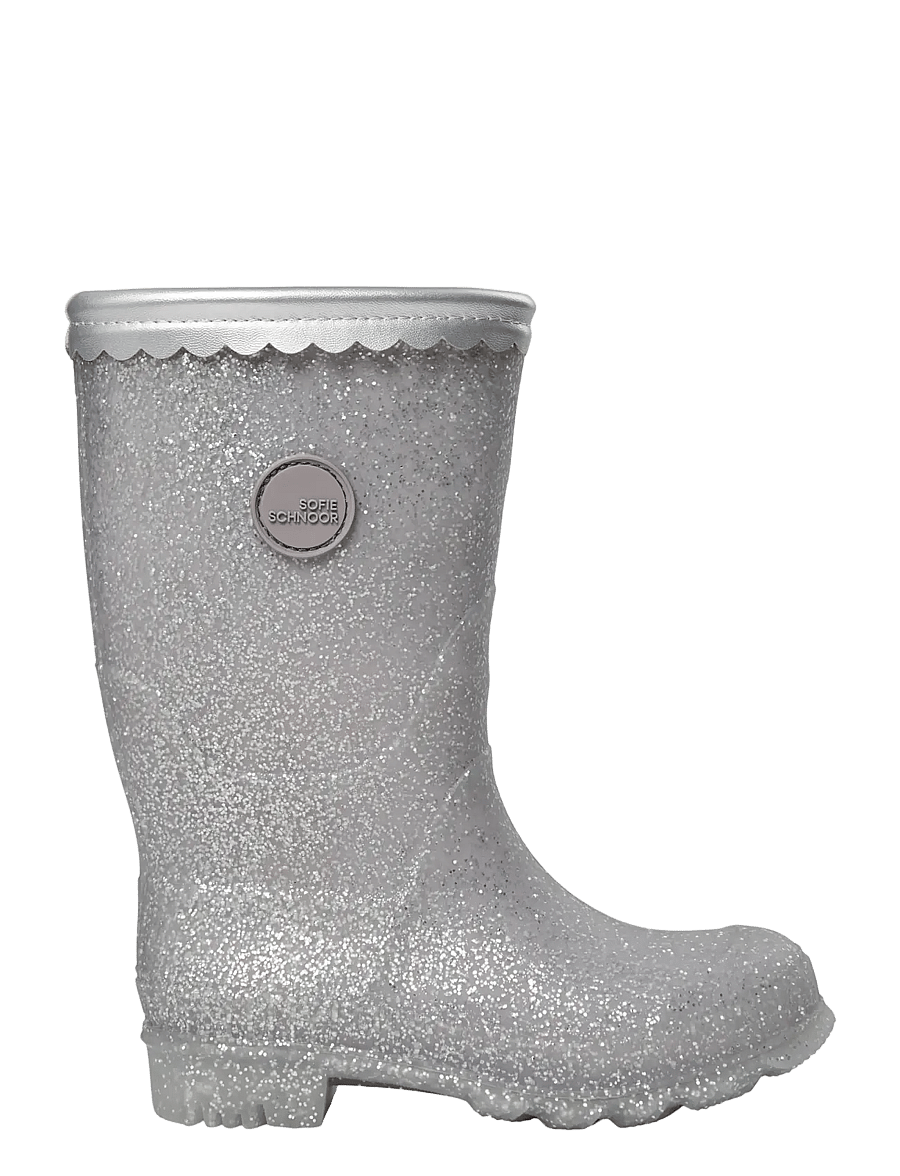 Sofie Schnoor Young - JESSICASK RUBBER BOOT W. LINING - gefütterte gummistiefel - silver - 0