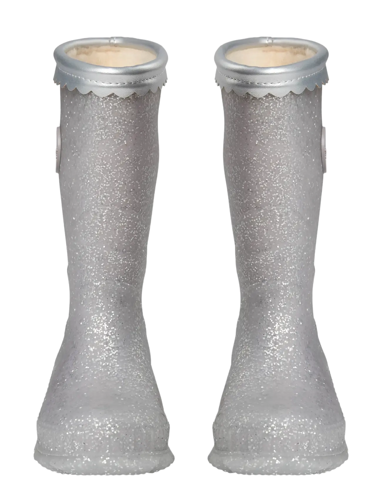 Sofie Schnoor Young - JESSICASK RUBBER BOOT W. LINING - gefütterte gummistiefel - silver - 2