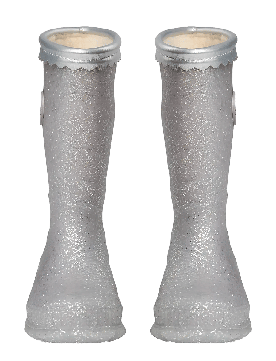Sofie Schnoor Young - JESSICASK RUBBER BOOT W. LINING - gefütterte gummistiefel - silver - 2