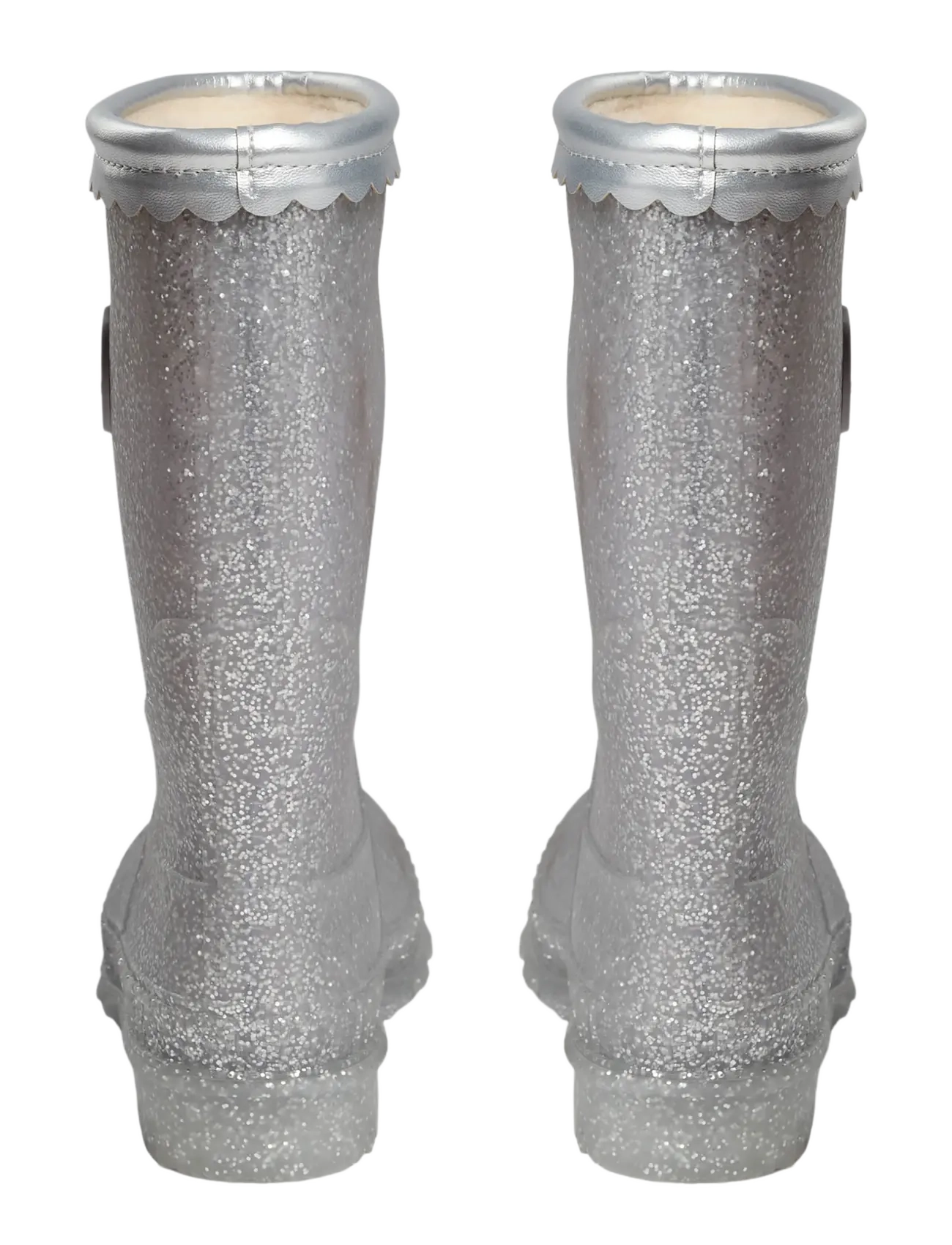Sofie Schnoor Young - JESSICASK RUBBER BOOT W. LINING - gefütterte gummistiefel - silver - 3