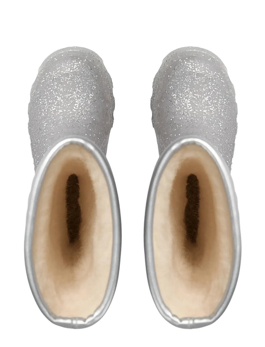 Sofie Schnoor Young - JESSICASK RUBBER BOOT W. LINING - gefütterte gummistiefel - silver - 4