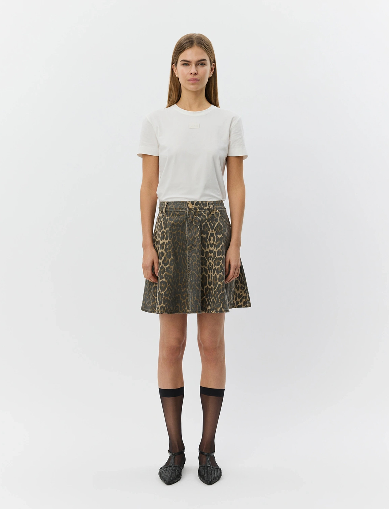 Sofie Schnoor Indigosw Leo Skirt - Multi/patterned - 34