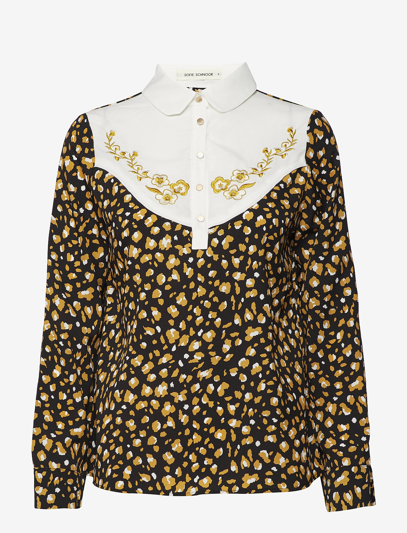 Sofie Schnoor - Blouse - blouses met lange mouwen - black - 0
