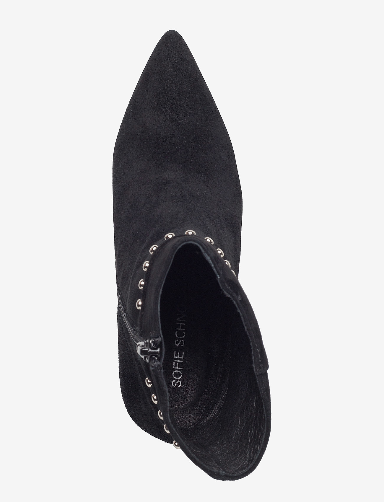 Sofie Schnoor - Boot with Y studs silver - black - 3