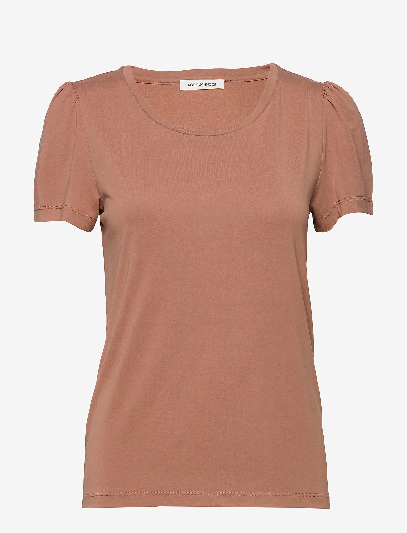 Sofie Schnoor - T-shirt - rosey camel - 0