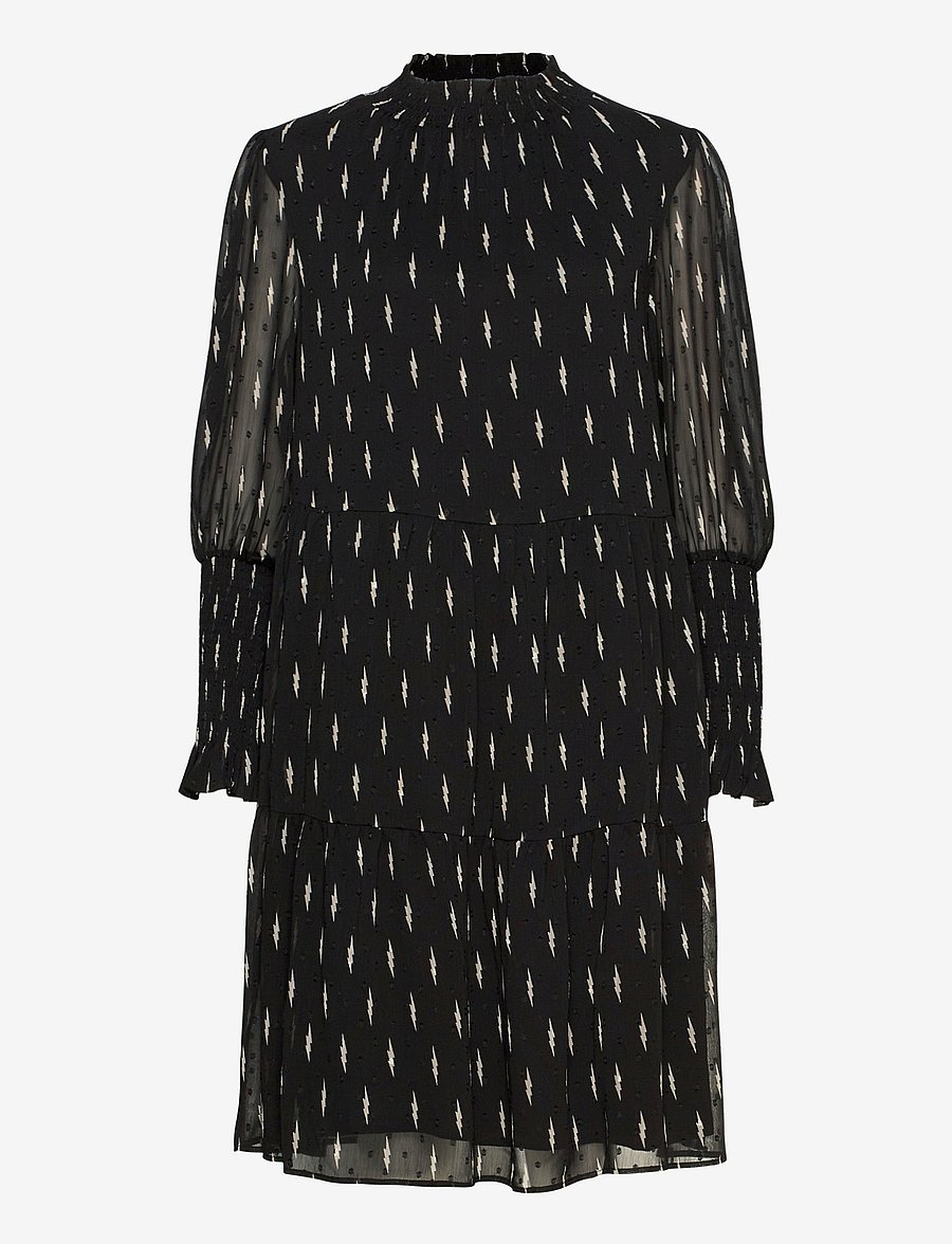 Sofie Schnoor - Dress - kurze kleider - black - 0