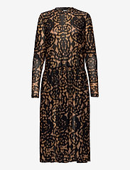 Sofie Schnoor - Dress - midi dresses - leopard - 0