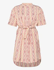 Sofie Schnoor - Dress - marškinių tipo suknelės - off white pink - 0