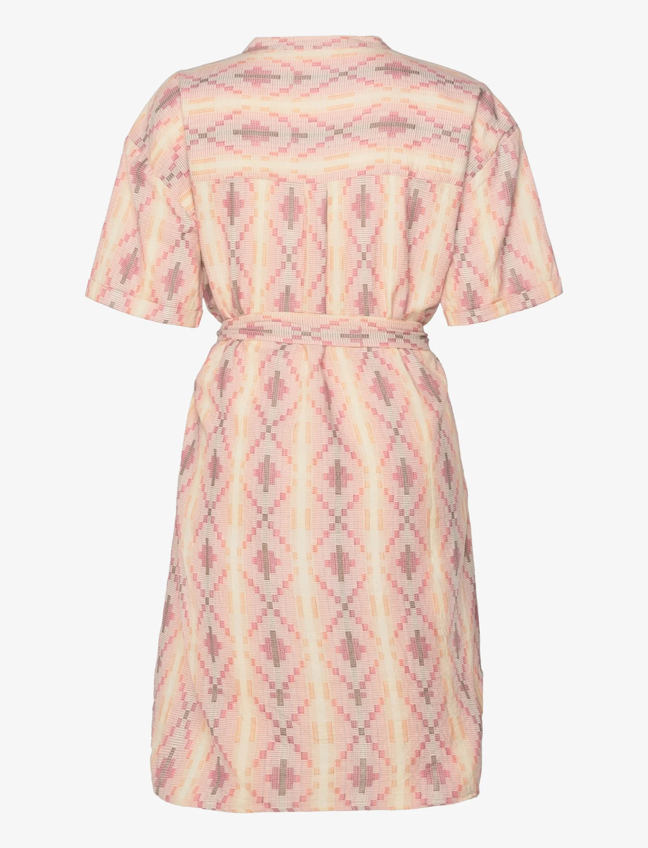 Sofie Schnoor - Dress - marškinių tipo suknelės - off white pink - 1