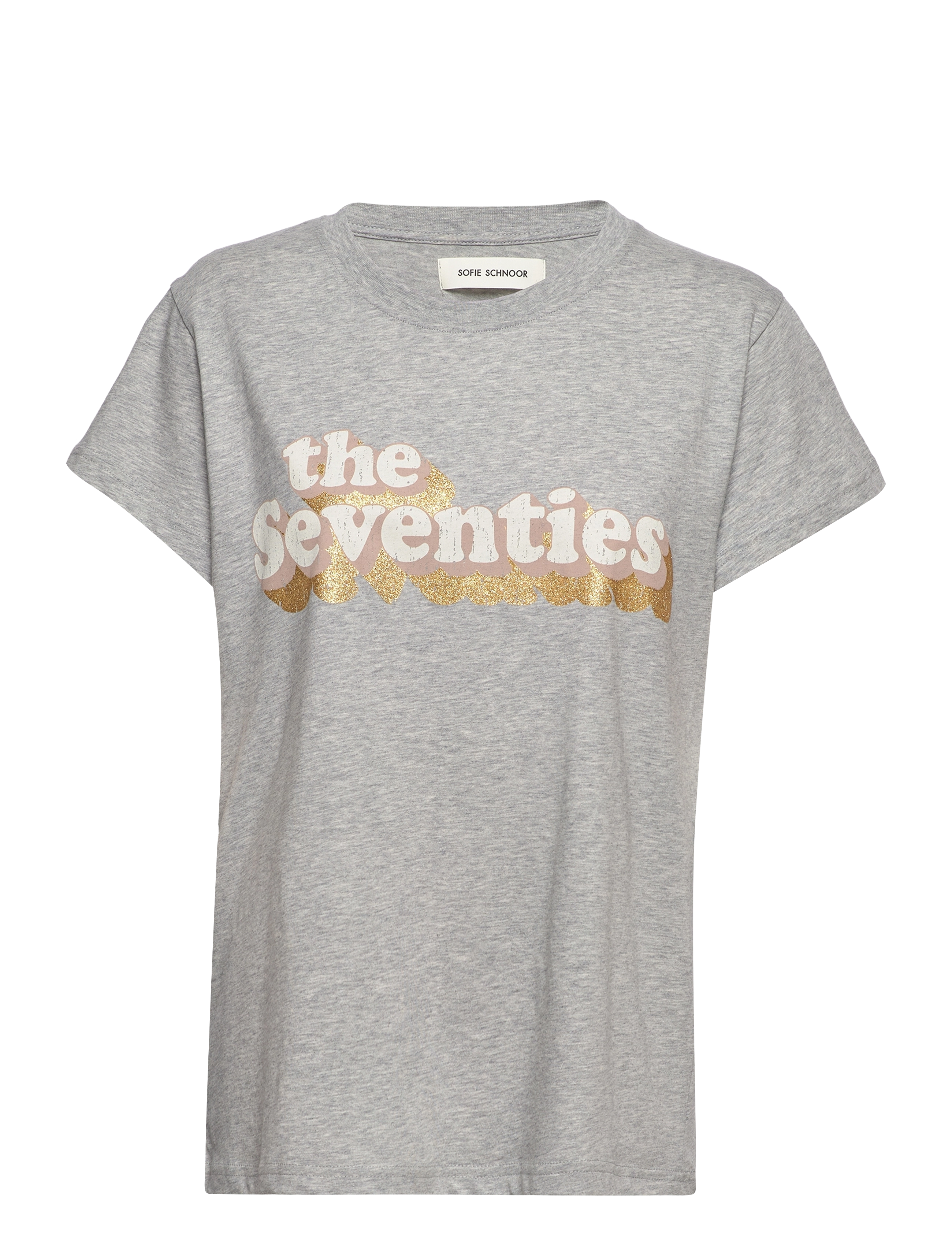 Sofie Schnoor - T-shirt - light grey melange - 0