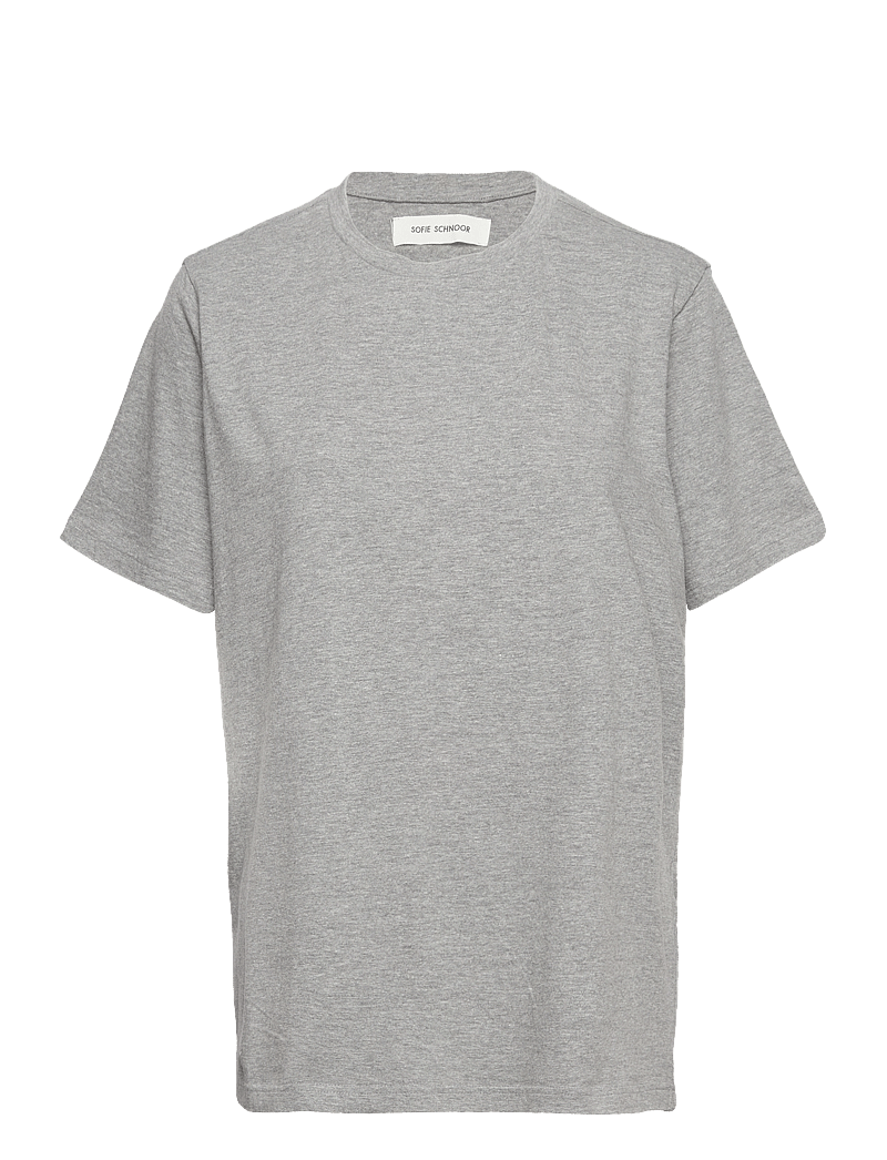 Sofie Schnoor - T-shirt - t-shirts - grey mel - 0