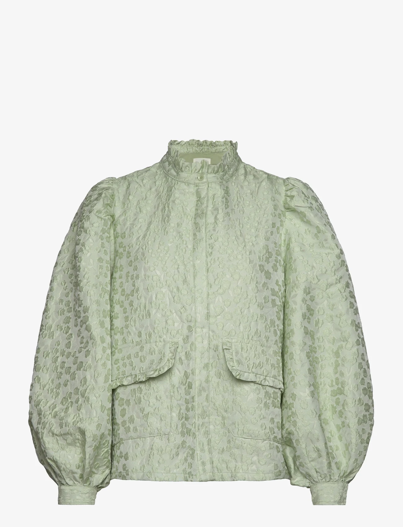 Sofie Schnoor - Jacket - long-sleeved blouses - mint - 0