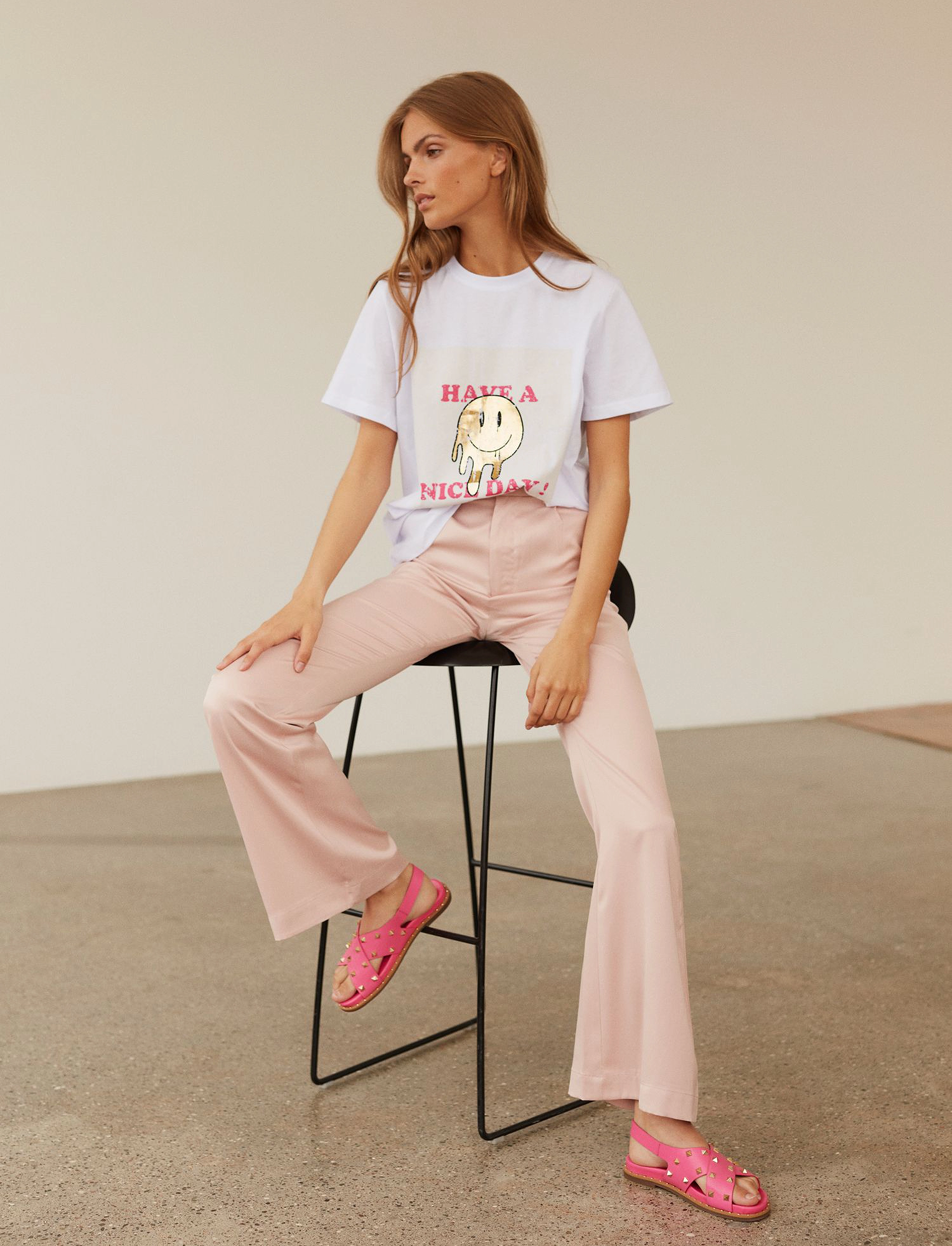 Sofie Schnoor - T-shirt - white w mint - 2