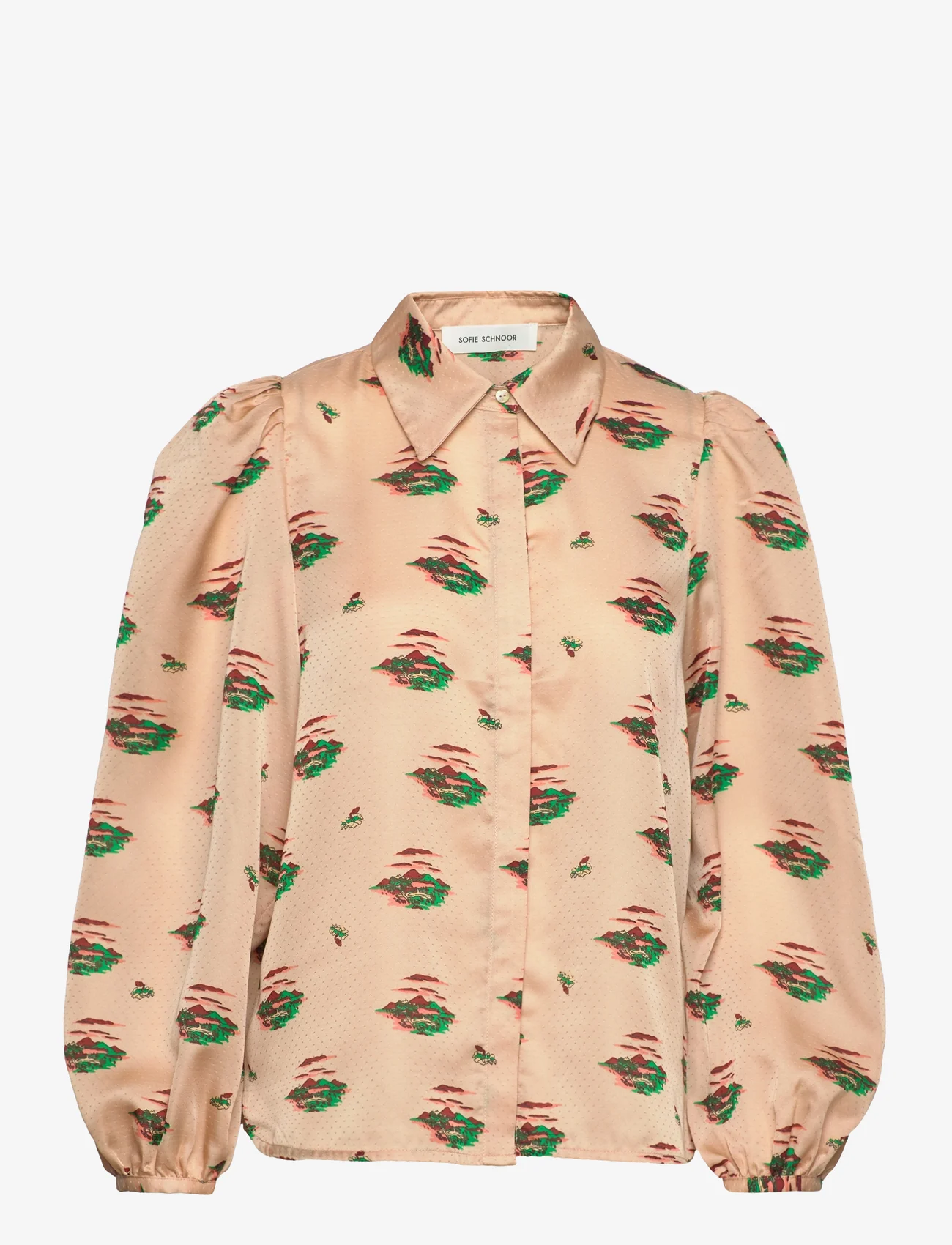 Sofie Schnoor - Shirt - pikkade varrukatega särgid - beige - 0