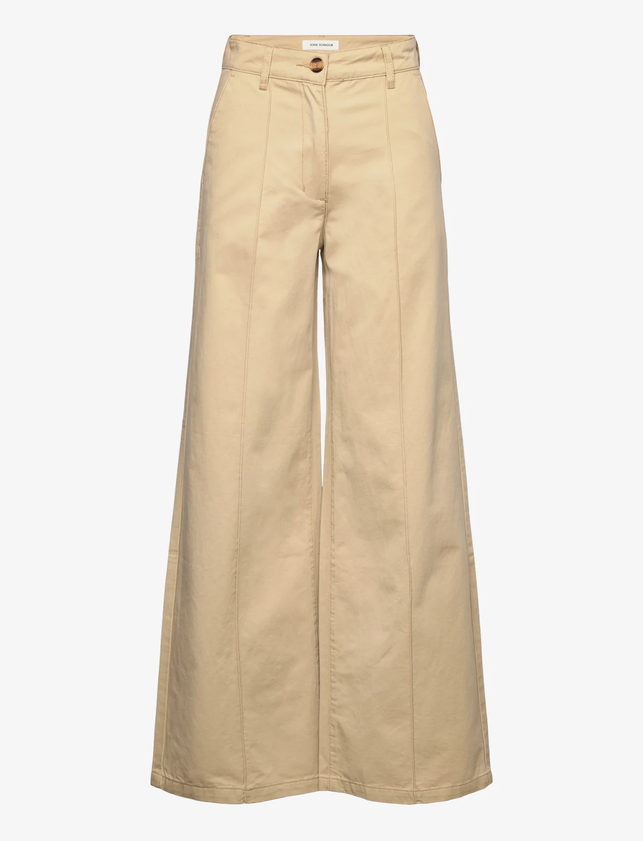 Sofie Schnoor - Trousers - bukser med brede ben - camel - 0