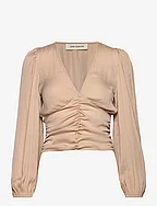 Blouse - NUDE ROSE