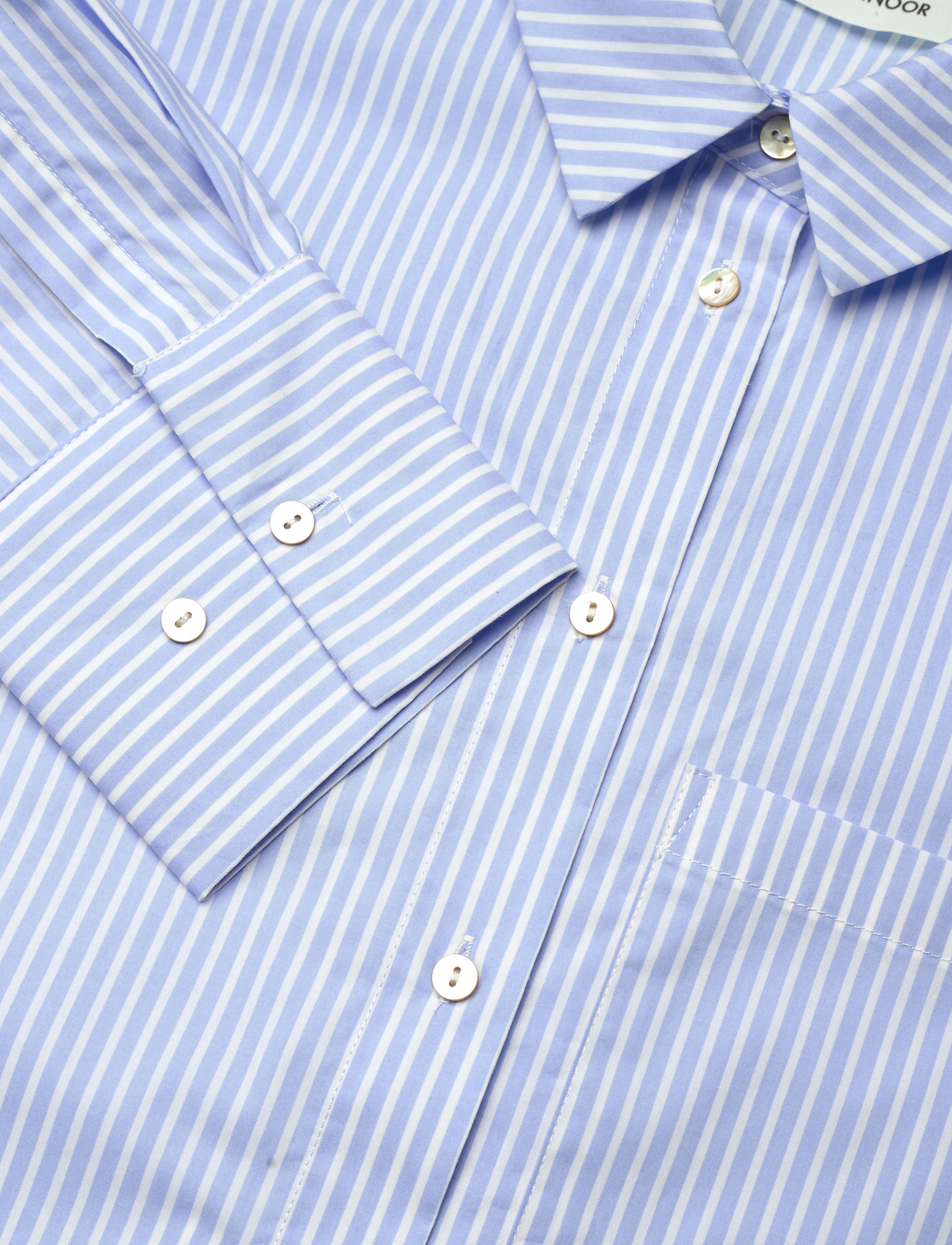 Sofie Schnoor - Shirt - light blue striped - 2