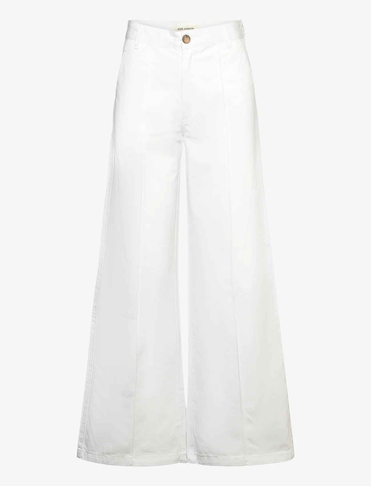 Sofie Schnoor - Trousers - bukser med brede ben - white - 0