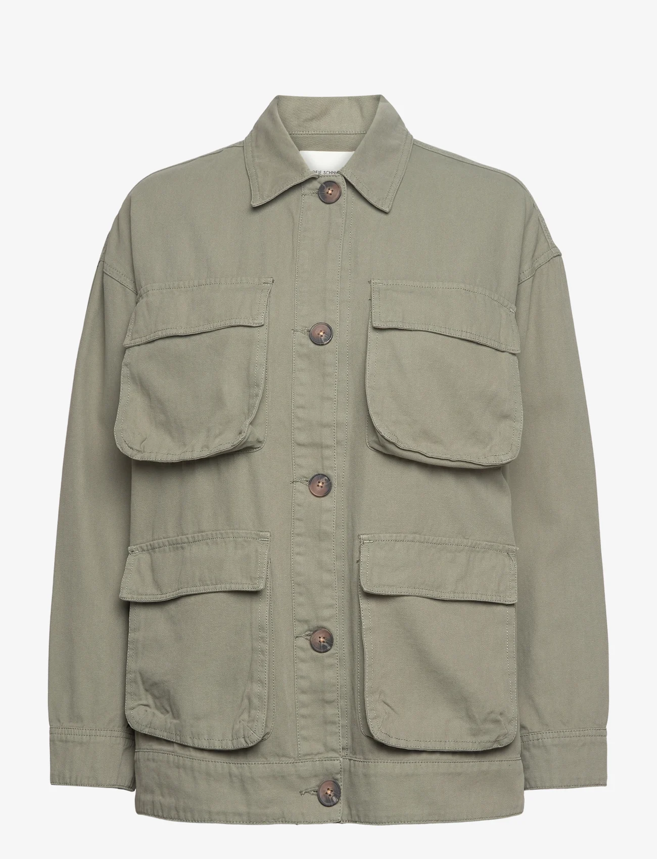 Sofie Schnoor - Jacket - utility jackets - sage green - 0