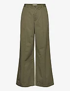 Trousers - ARMY GREEN