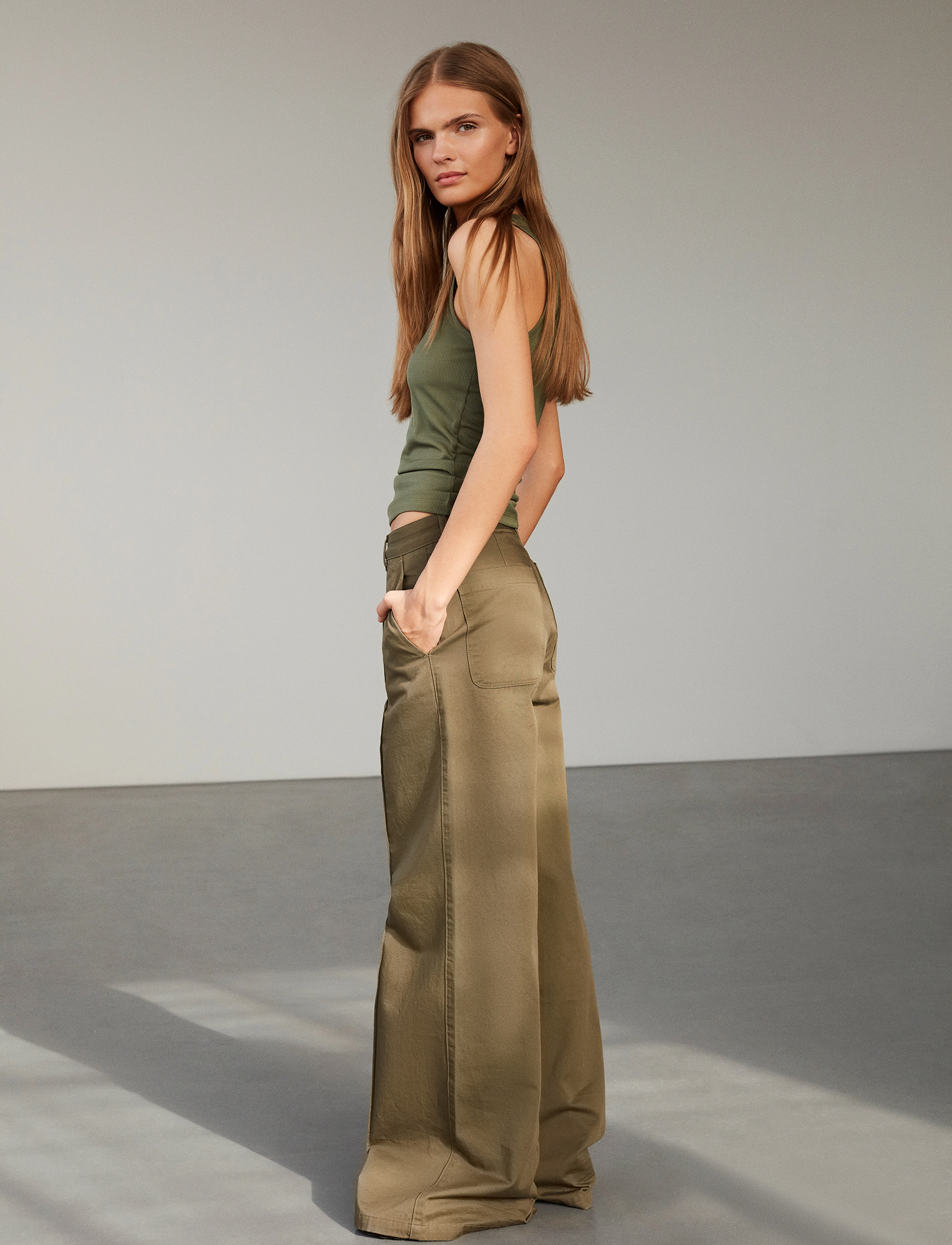 Sofie Schnoor - Trousers - army green - 3