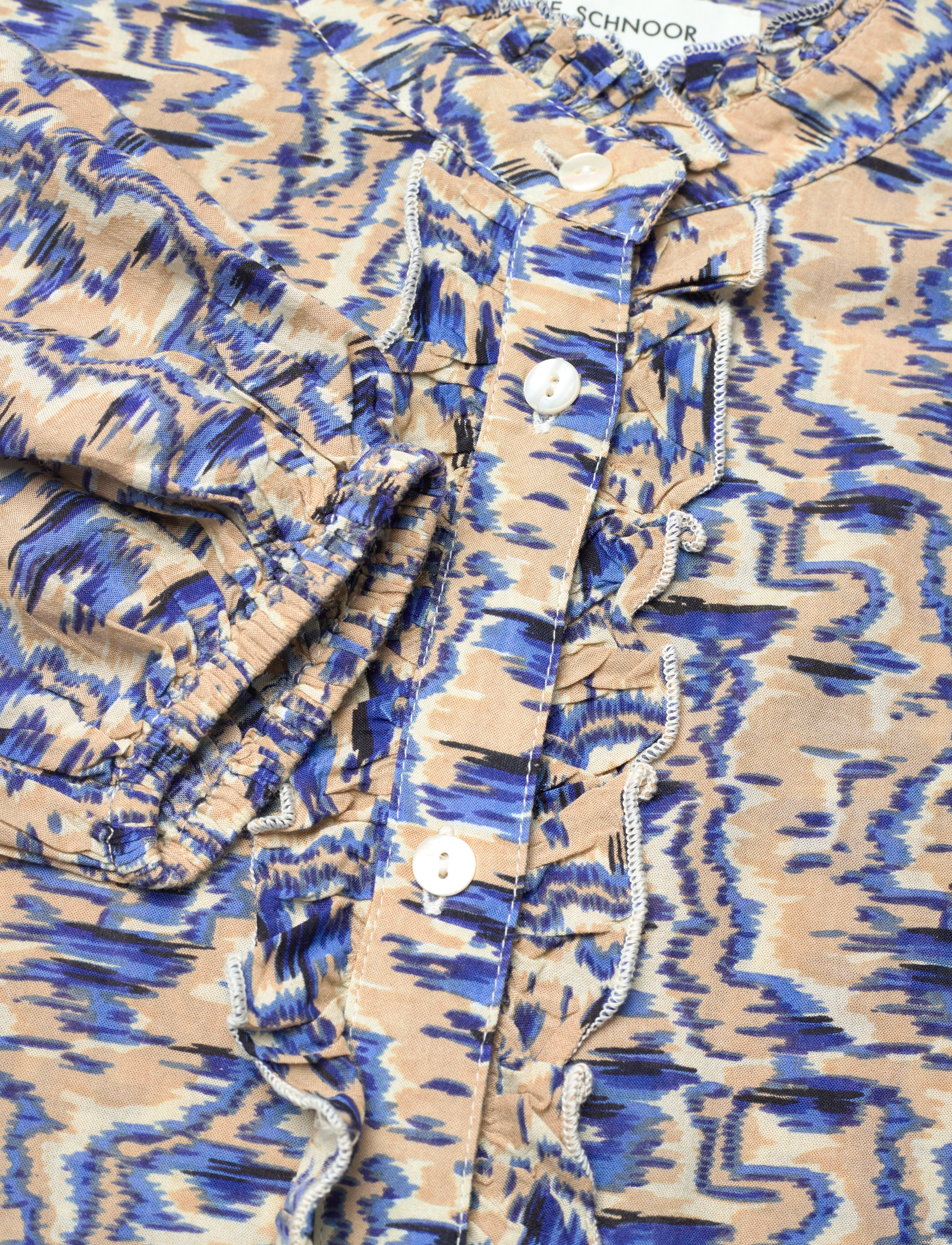 Sofie Schnoor - Shirt - långärmade blusar - beige - 3