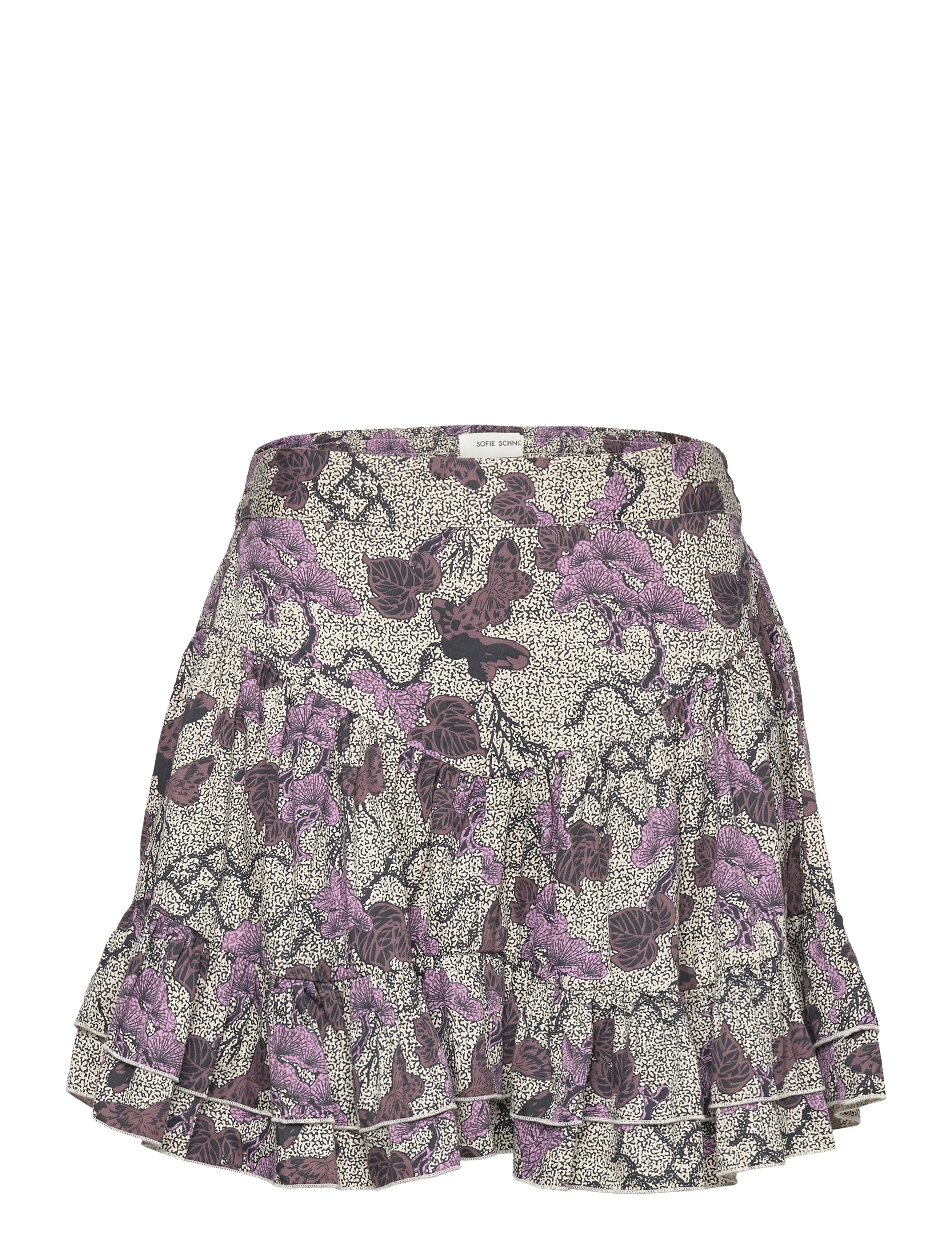 Sofie Schnoor Short skirt - Nederdele - DARK PURPLE / purple