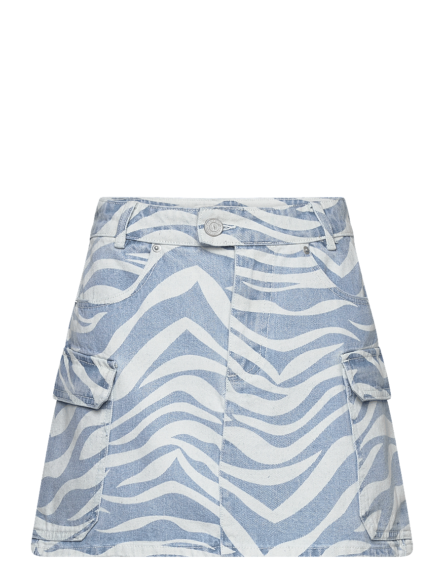 Sofie Schnoor - Skirt - denim skirts - light denim blue - 0