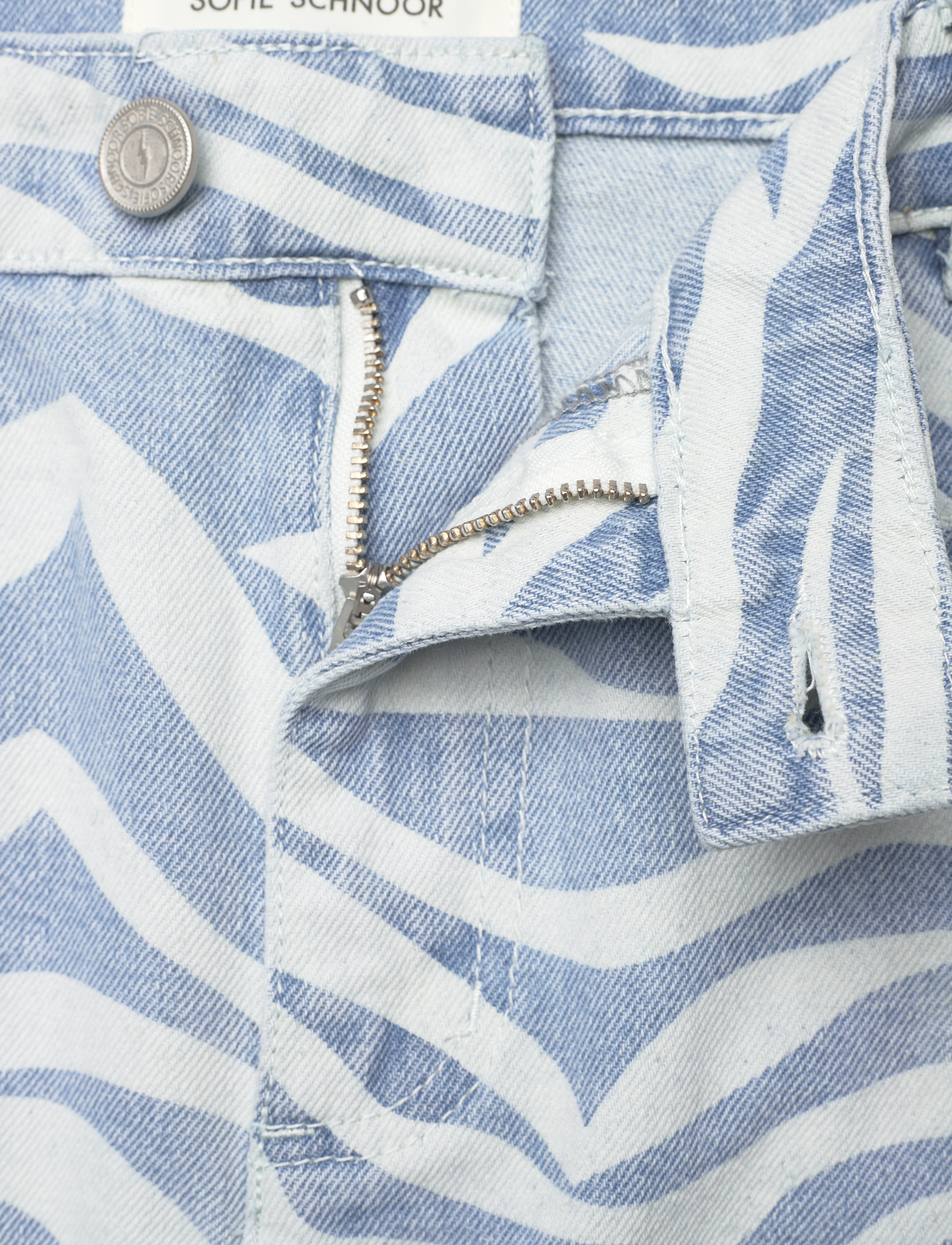 Sofie Schnoor - Skirt - jeanskjolar - light denim blue - 3