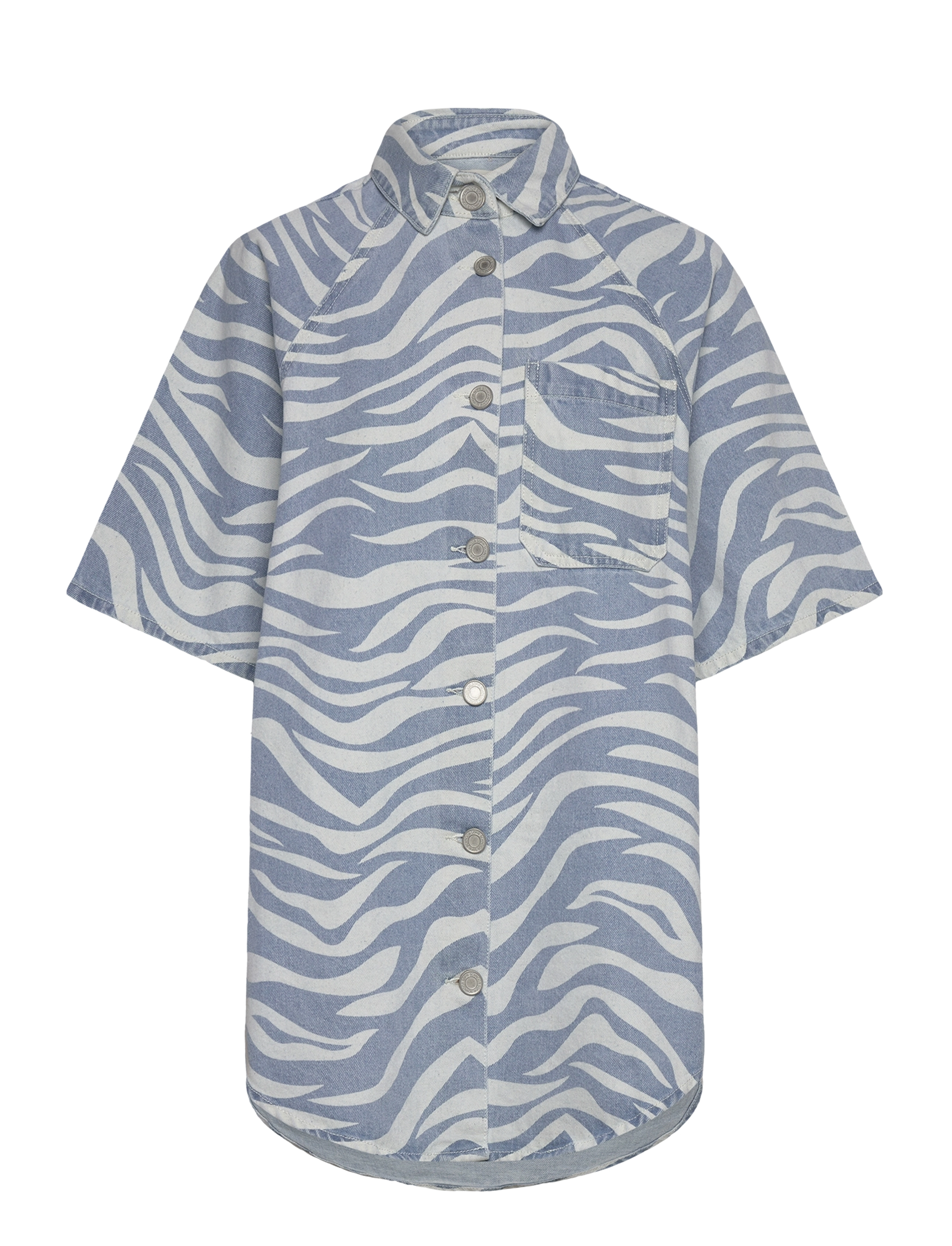 Long shirt - LIGHT DENIM BLUE