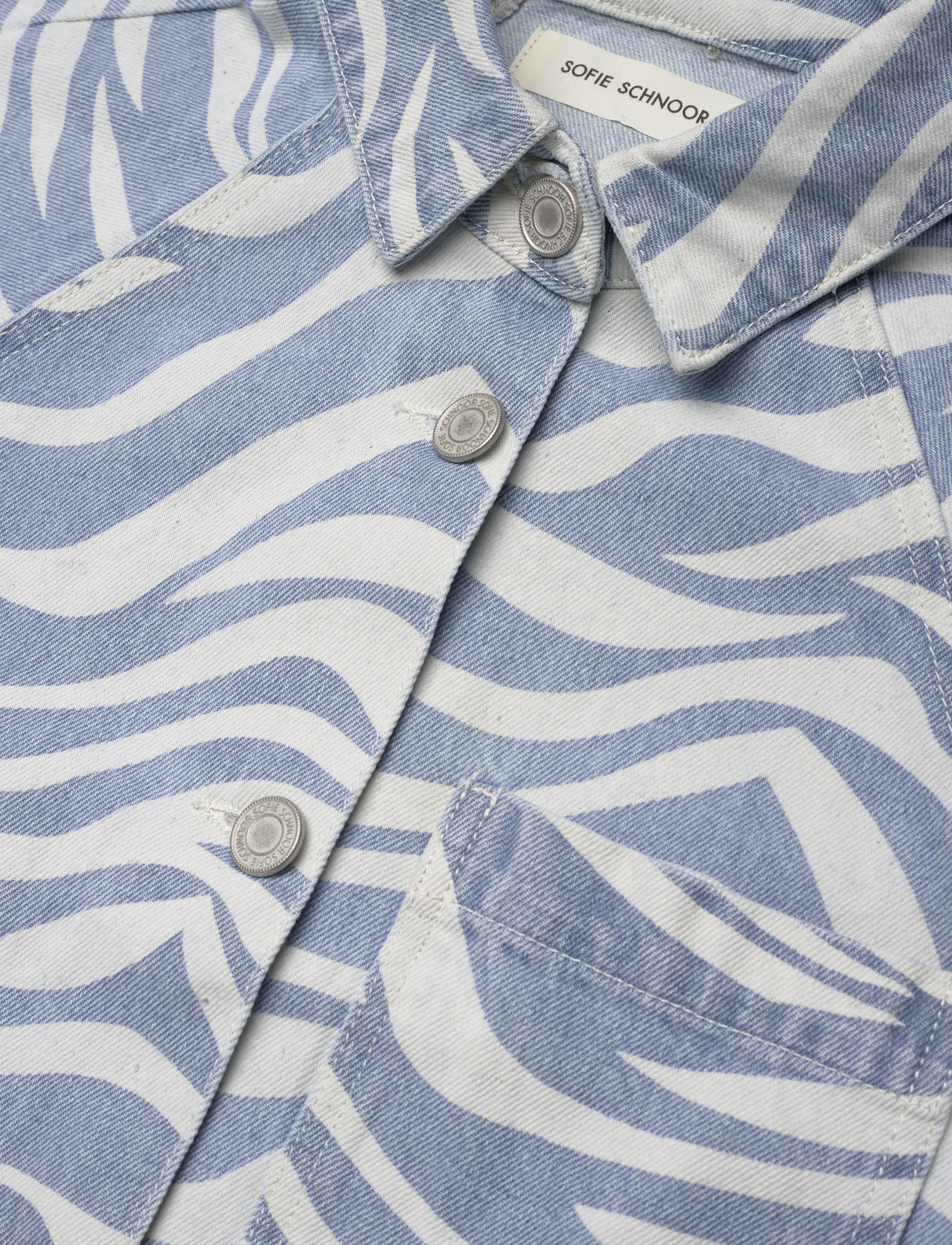 Sofie Schnoor - Long shirt - light denim blue - 2