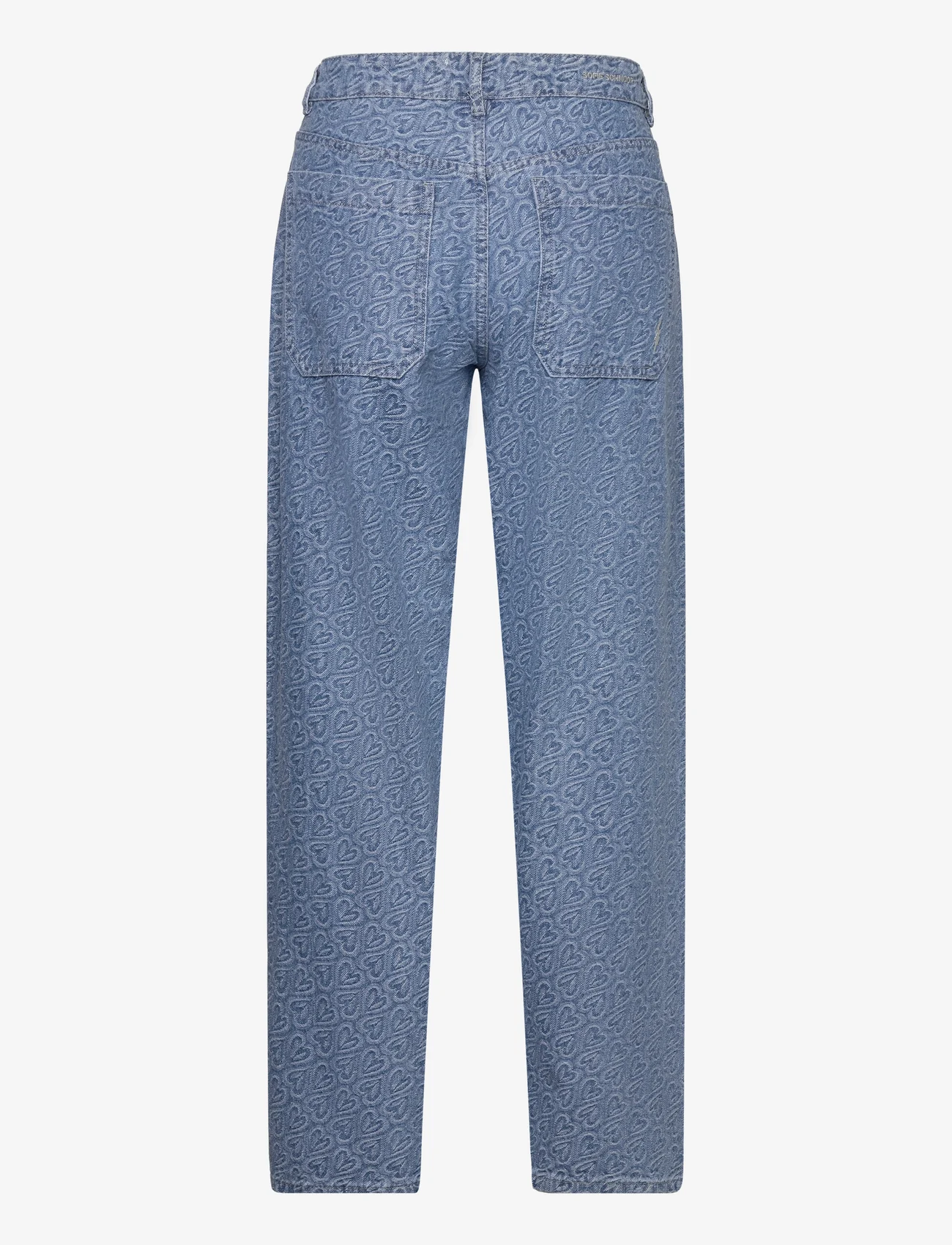 Sofie Schnoor - Trousers - spodnie szerokie - light denim blue - 1