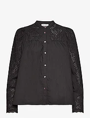 Sofie Schnoor - Shirt - langærmede skjorter - black - 0