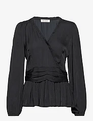 Sofie Schnoor - Blouse - long-sleeved blouses - black - 0