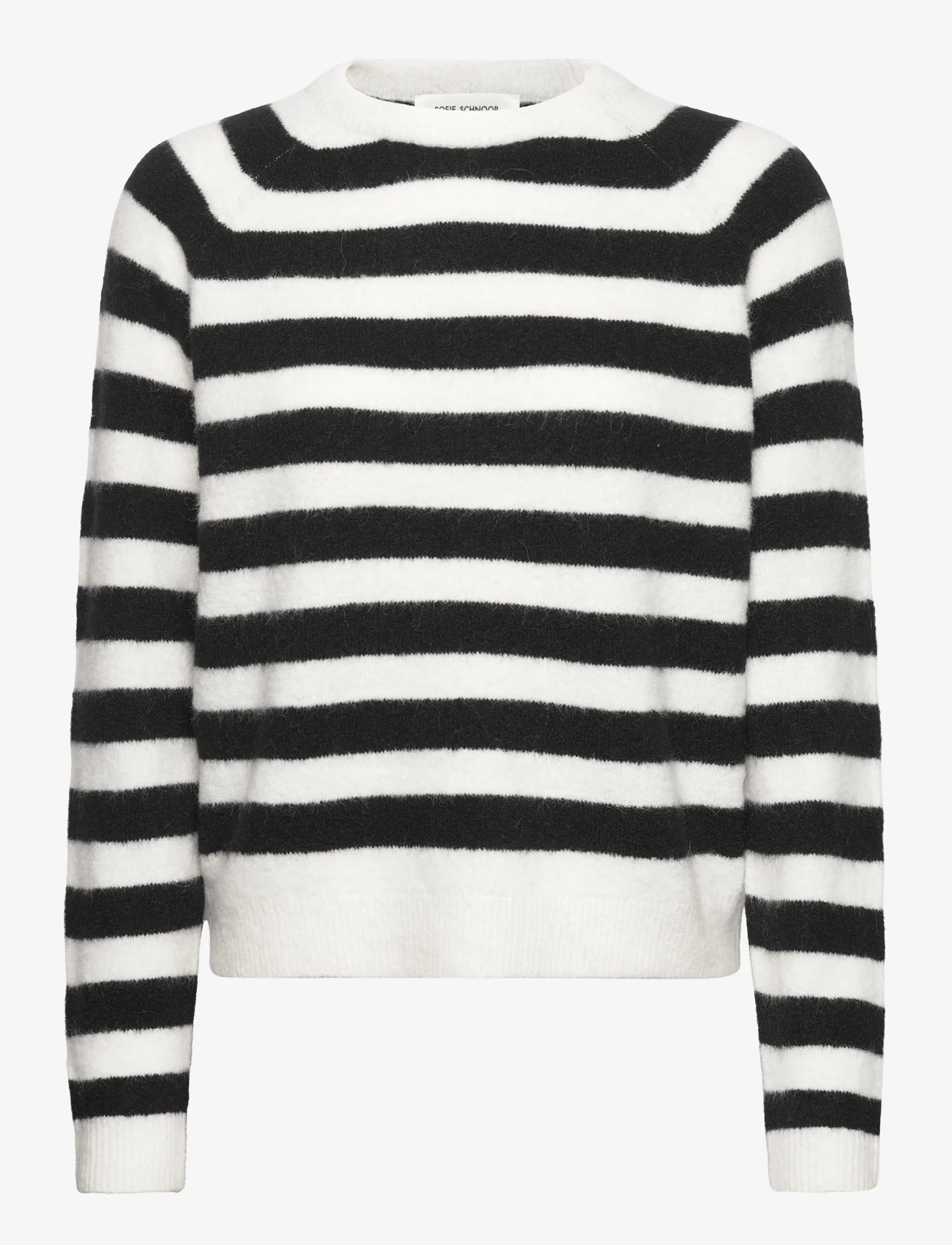 Sofie Schnoor - Sweater - pullover - white black striped - 0
