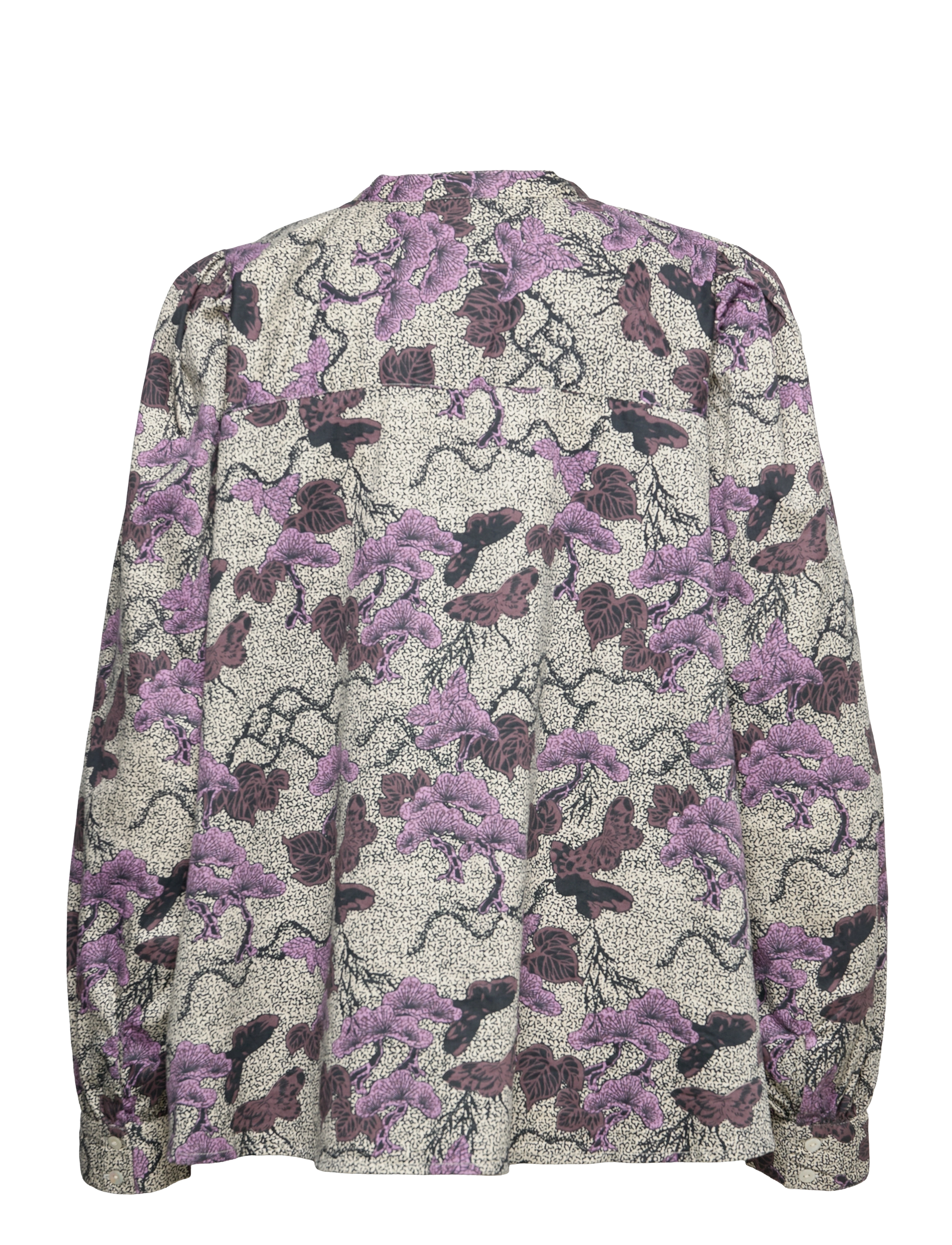 Sofie Schnoor - Shirt - långärmade blusar - dark purple - 1