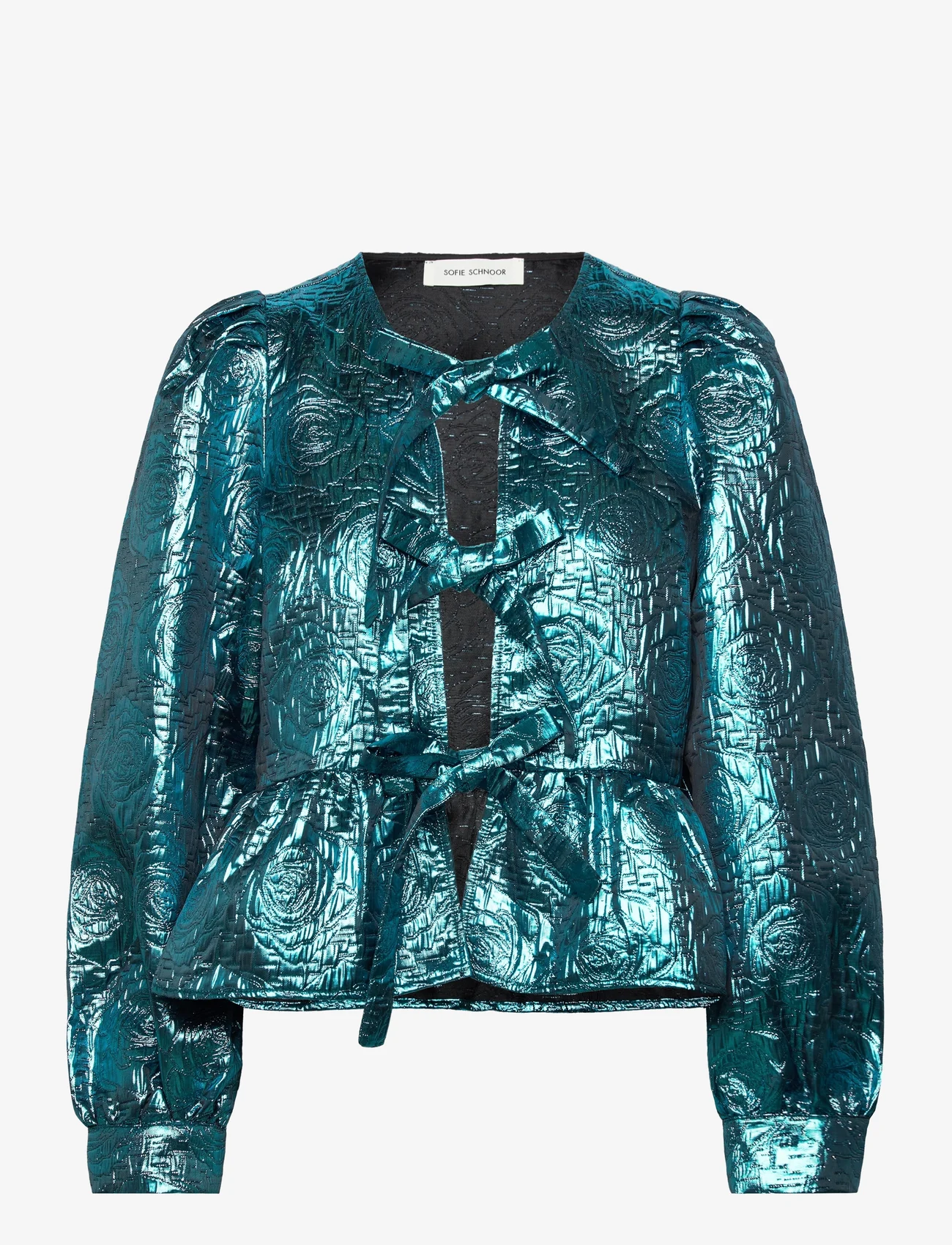 Sofie Schnoor - Blouse - long-sleeved blouses - turquoise - 0