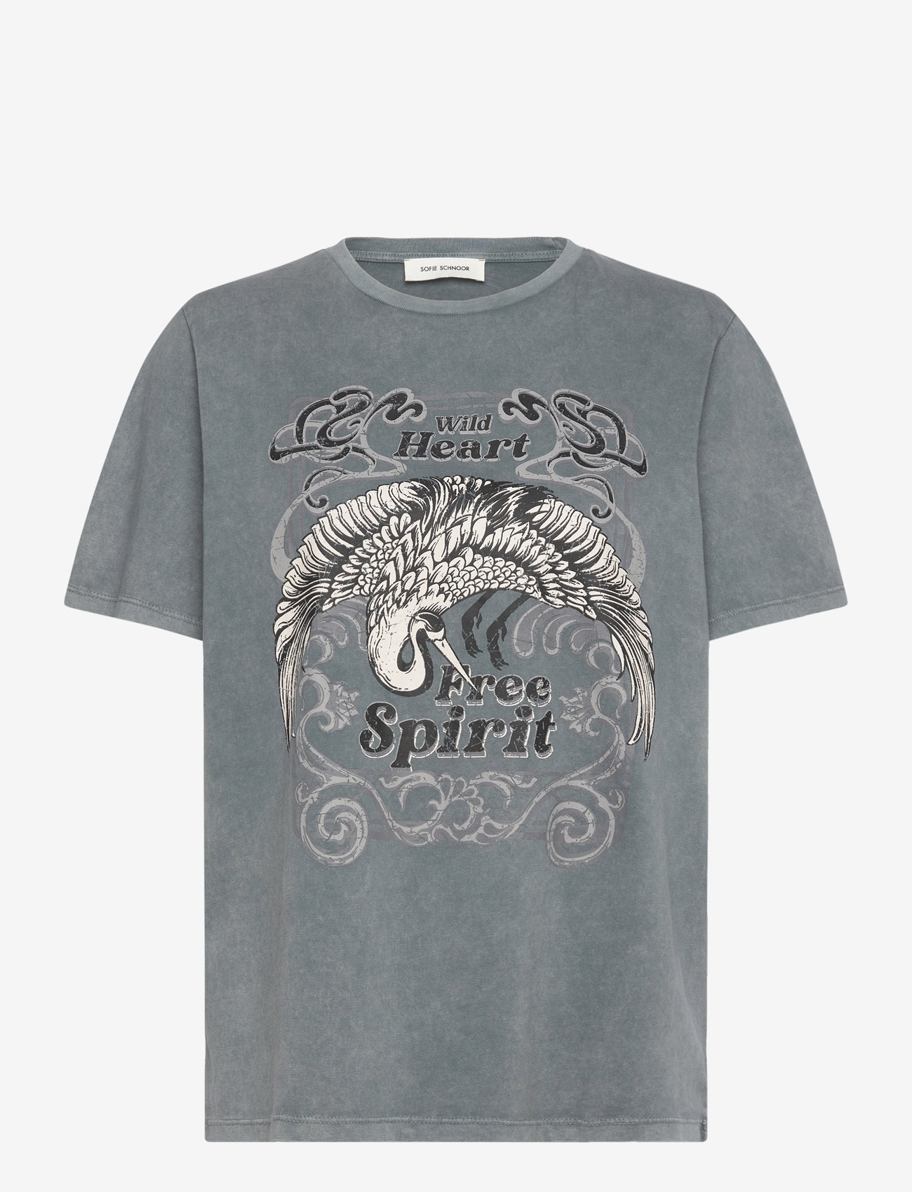 Sofie Schnoor - T-shirt - grey mel - 0