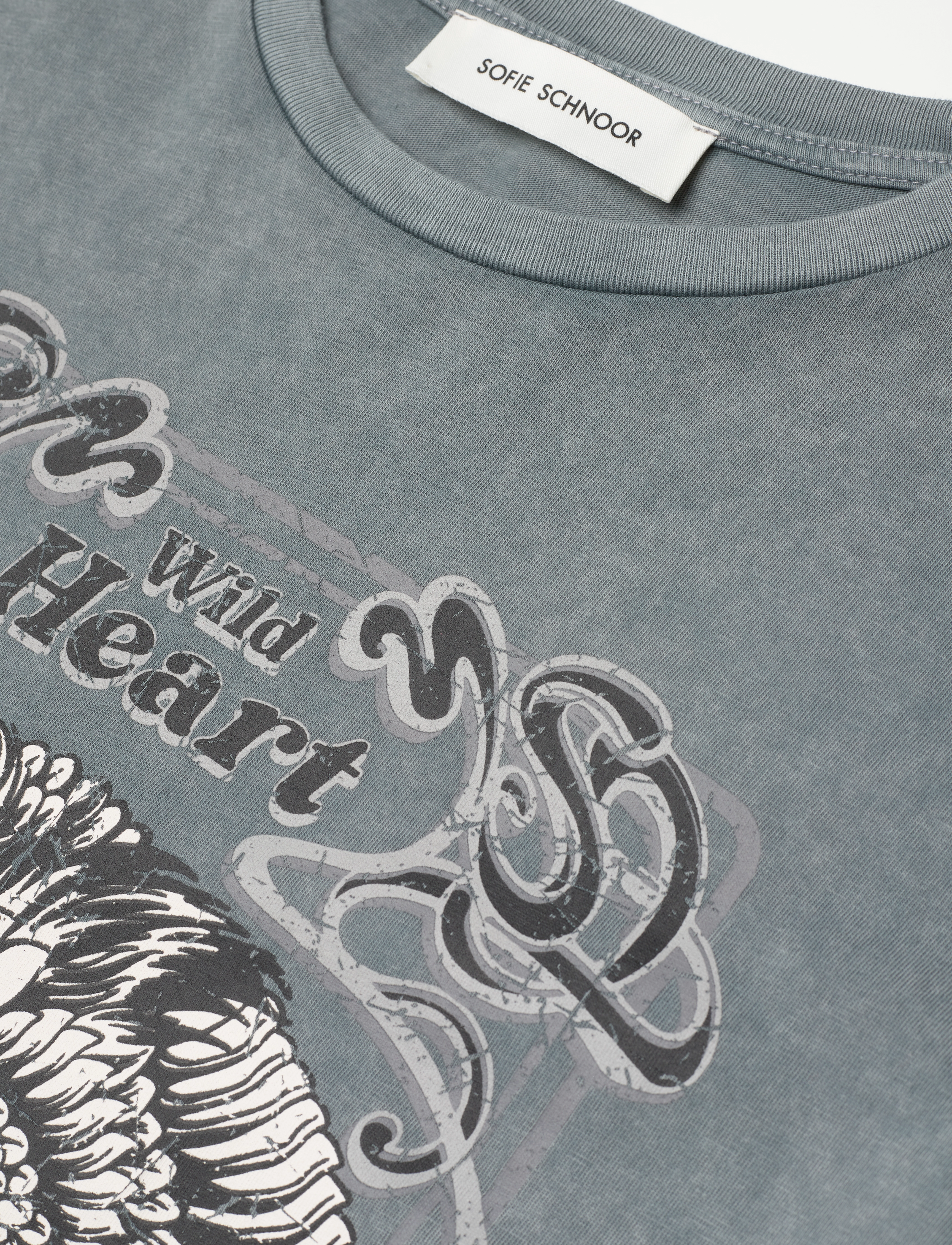 Sofie Schnoor - T-shirt - grey mel - 2