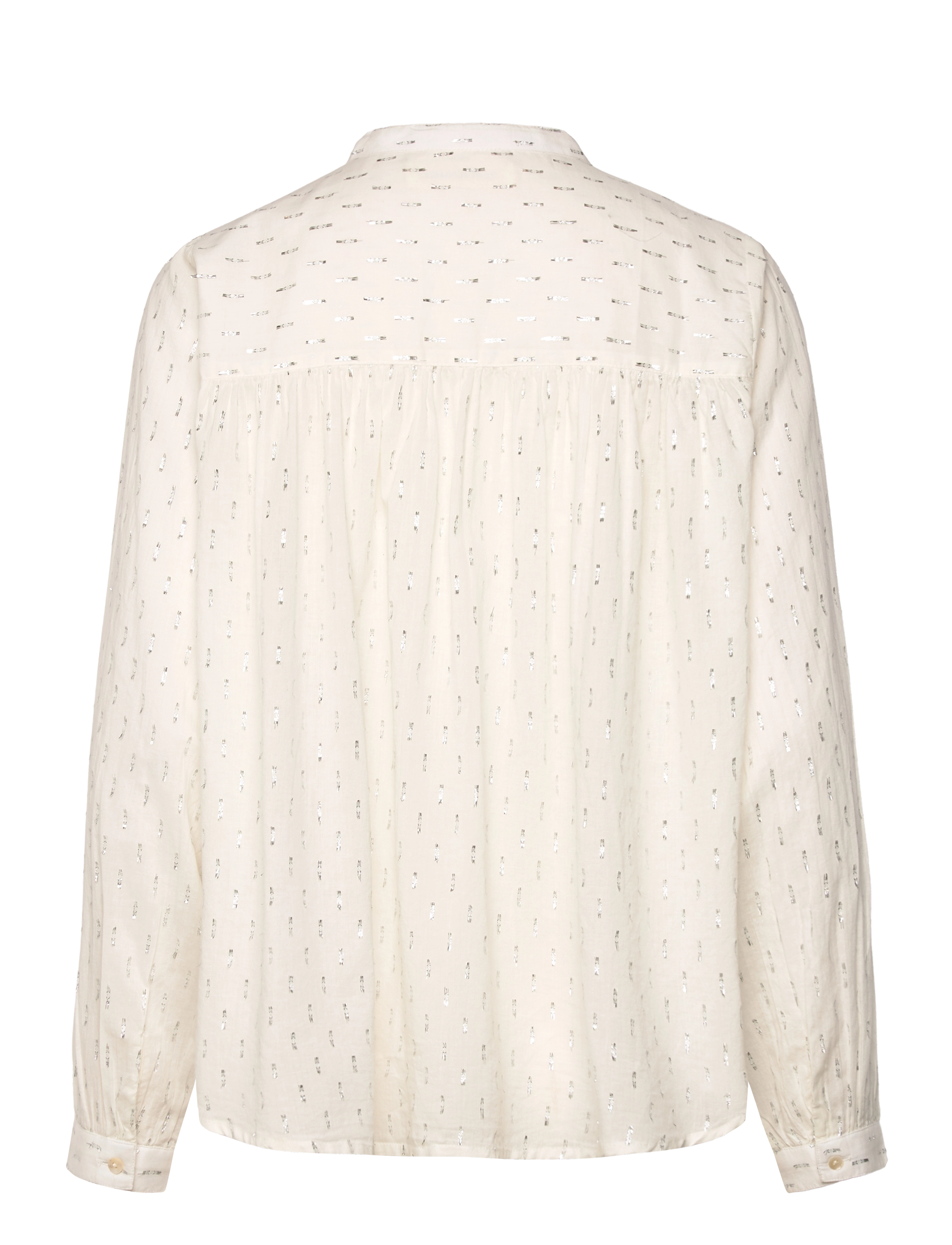 Sofie Schnoor - Shirt - langermede skjorter - white silver - 1