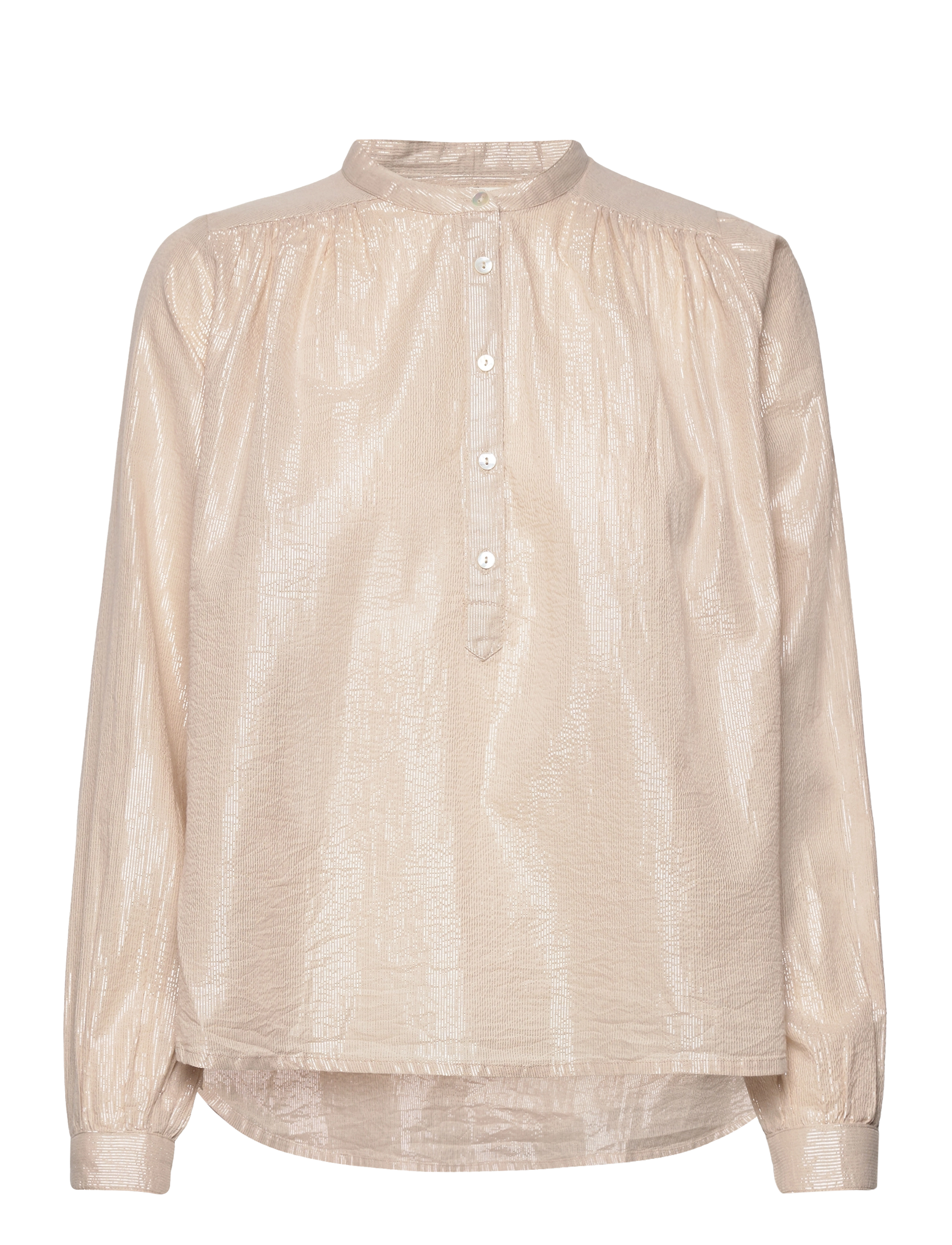 Sofie Schnoor Blouse - Bluser & Skjorter - WARM GREY / beige