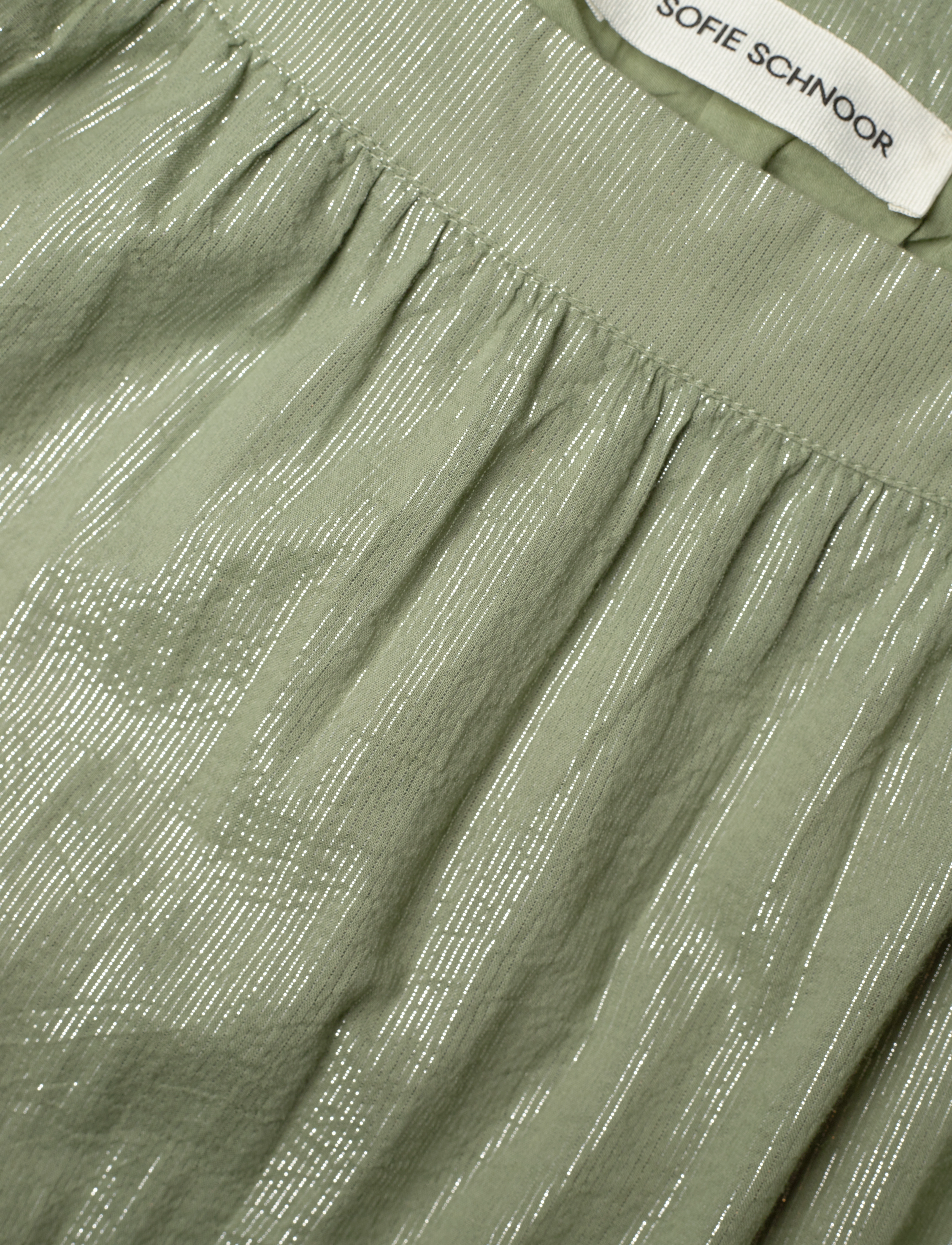 Sofie Schnoor - Dress - maxikjoler - dusty green - 2