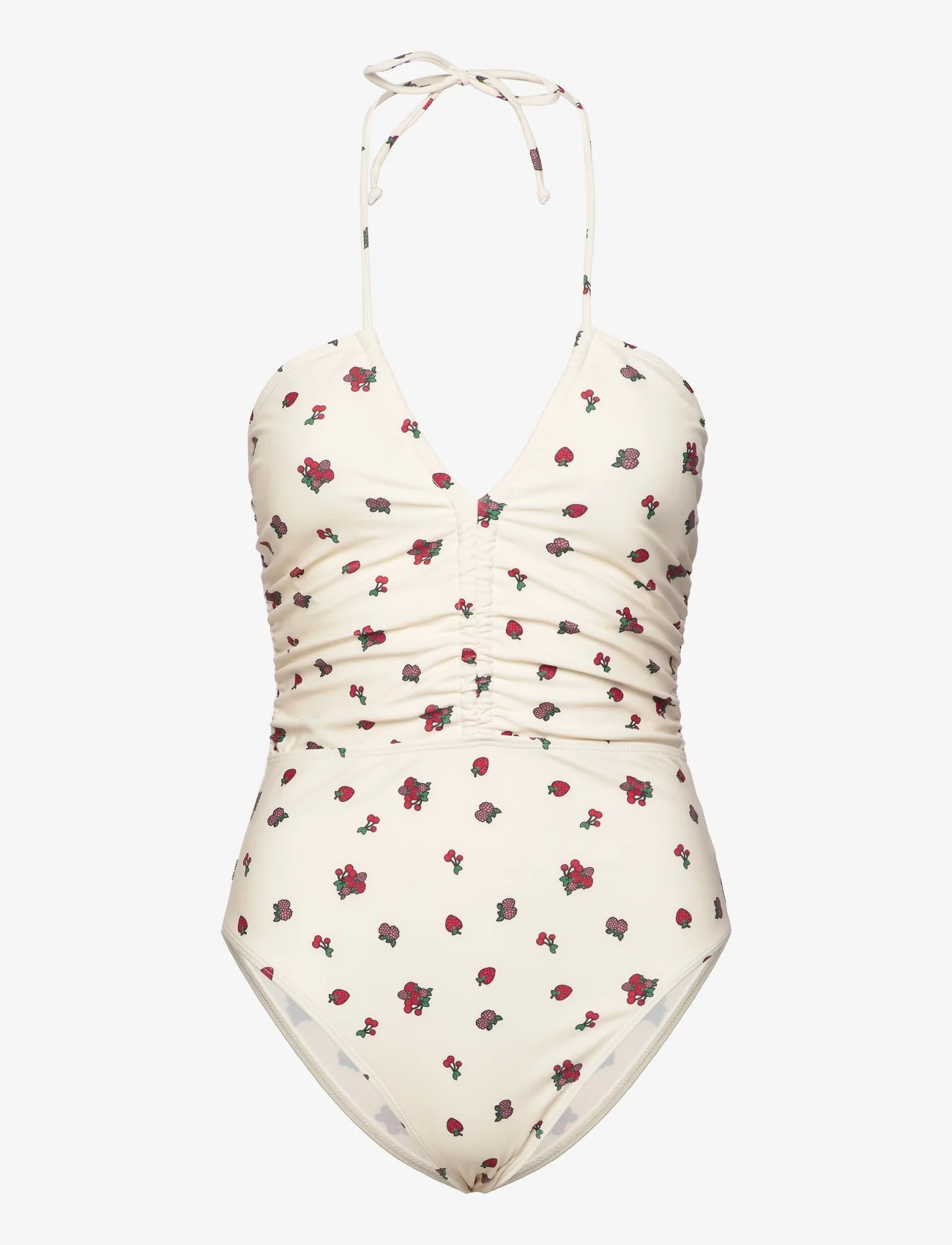 Sofie Schnoor - Swimsuit - baddräkter - berry print - 0