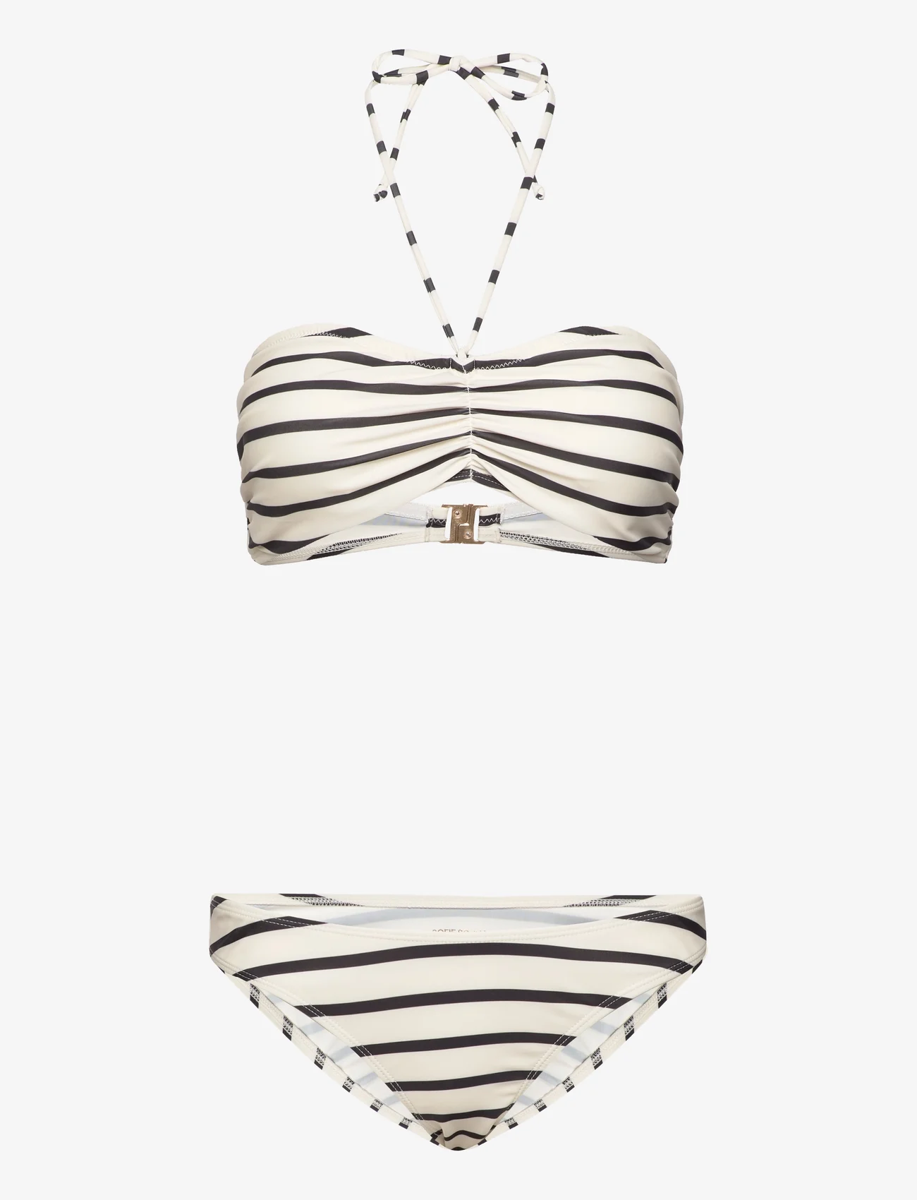 Sofie Schnoor - Bikini - bikini sets - black striped - 0