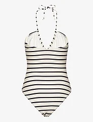 Sofie Schnoor - Swimsuit - moterims - black striped - 1
