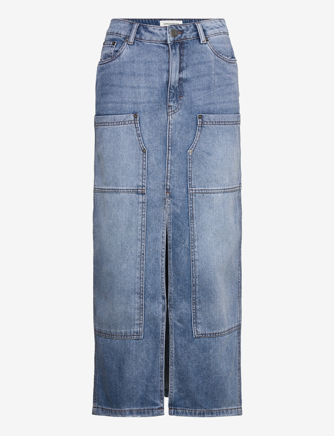 Sofie Schnoor - Skirt - jeansröcke - denim blue - 0